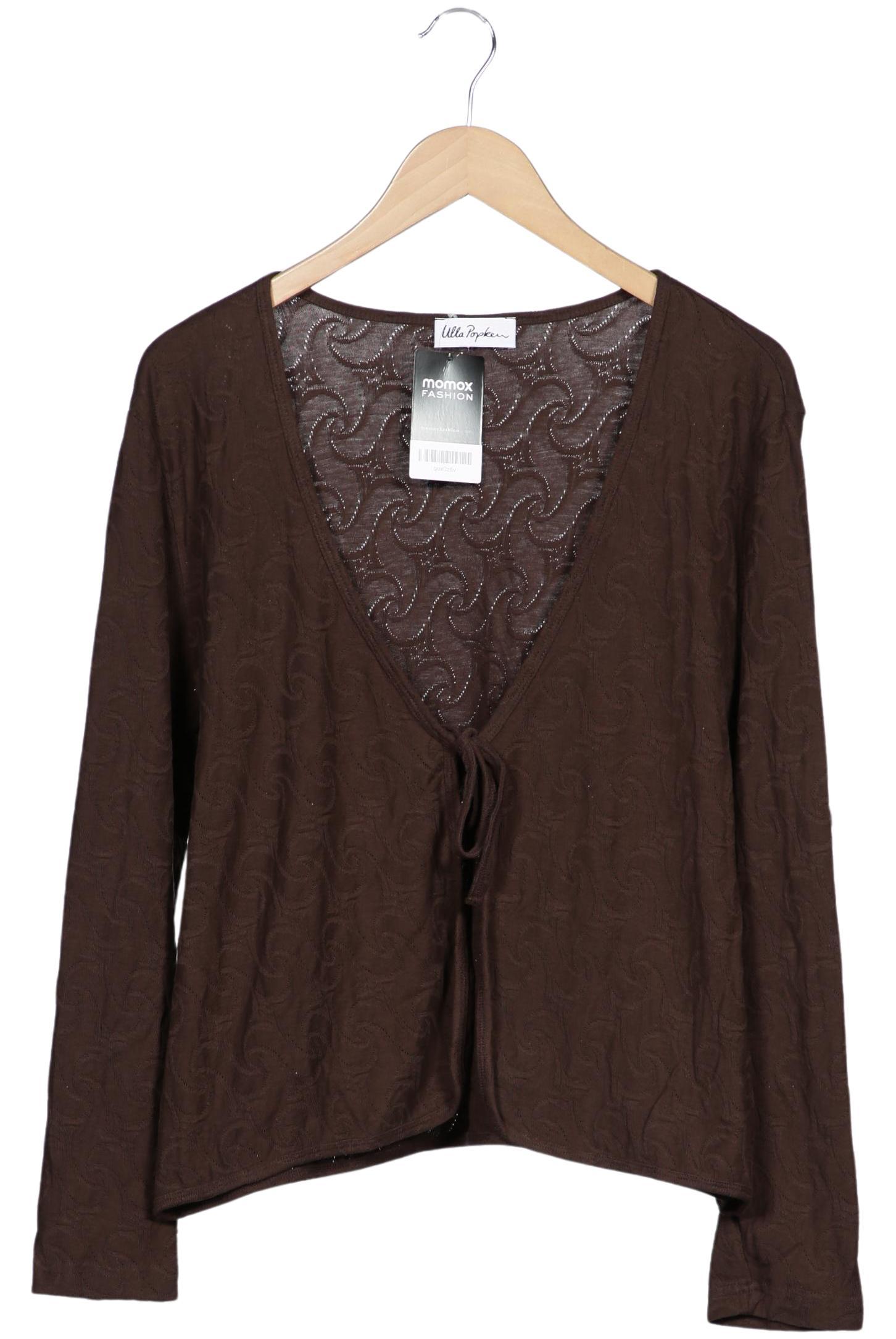 

Ulla Popken Damen Strickjacke, braun, Gr. 50