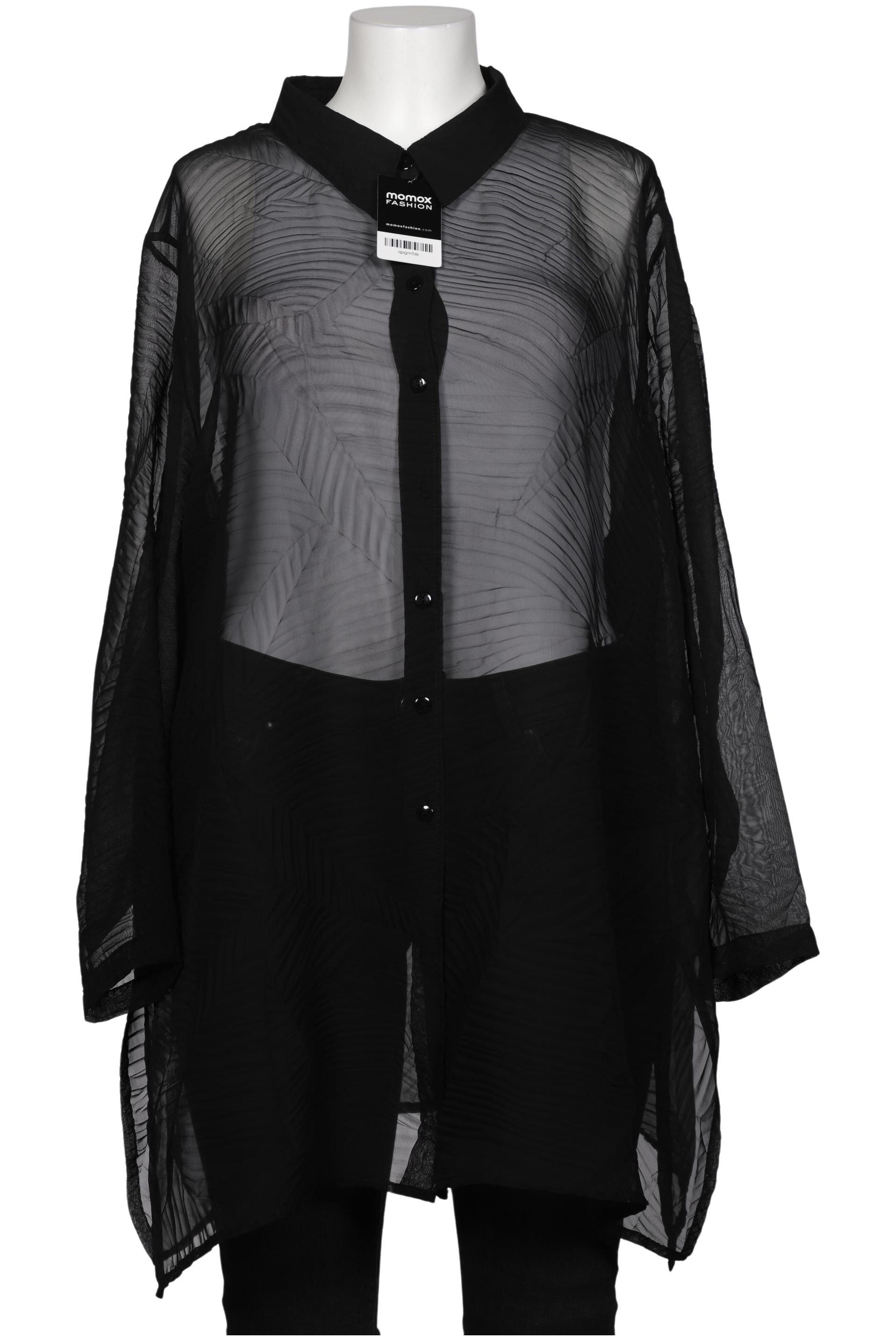 

Ulla Popken Damen Bluse, schwarz, Gr. 48