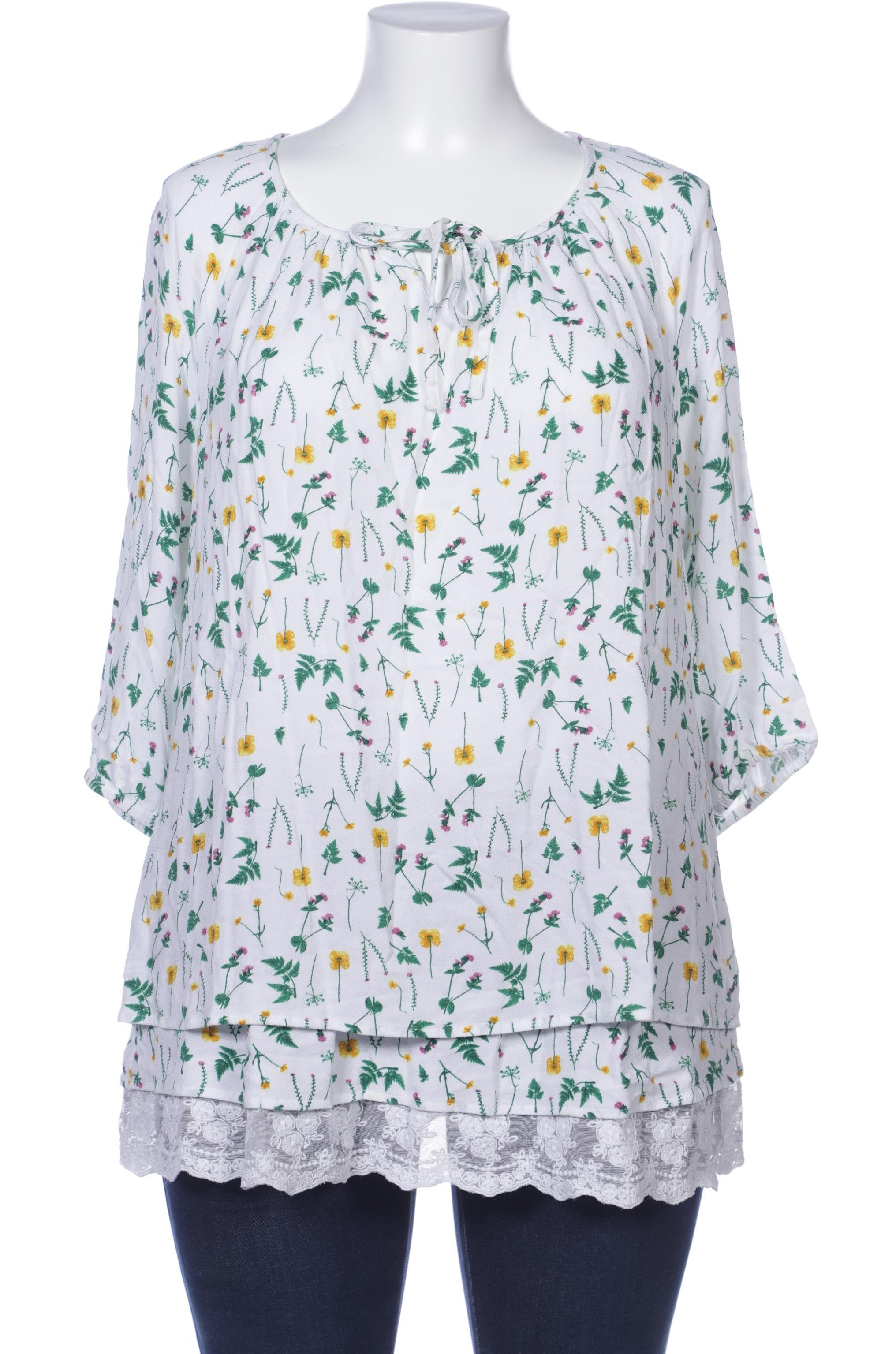 

Ulla Popken Damen Bluse, weiß, Gr. 46