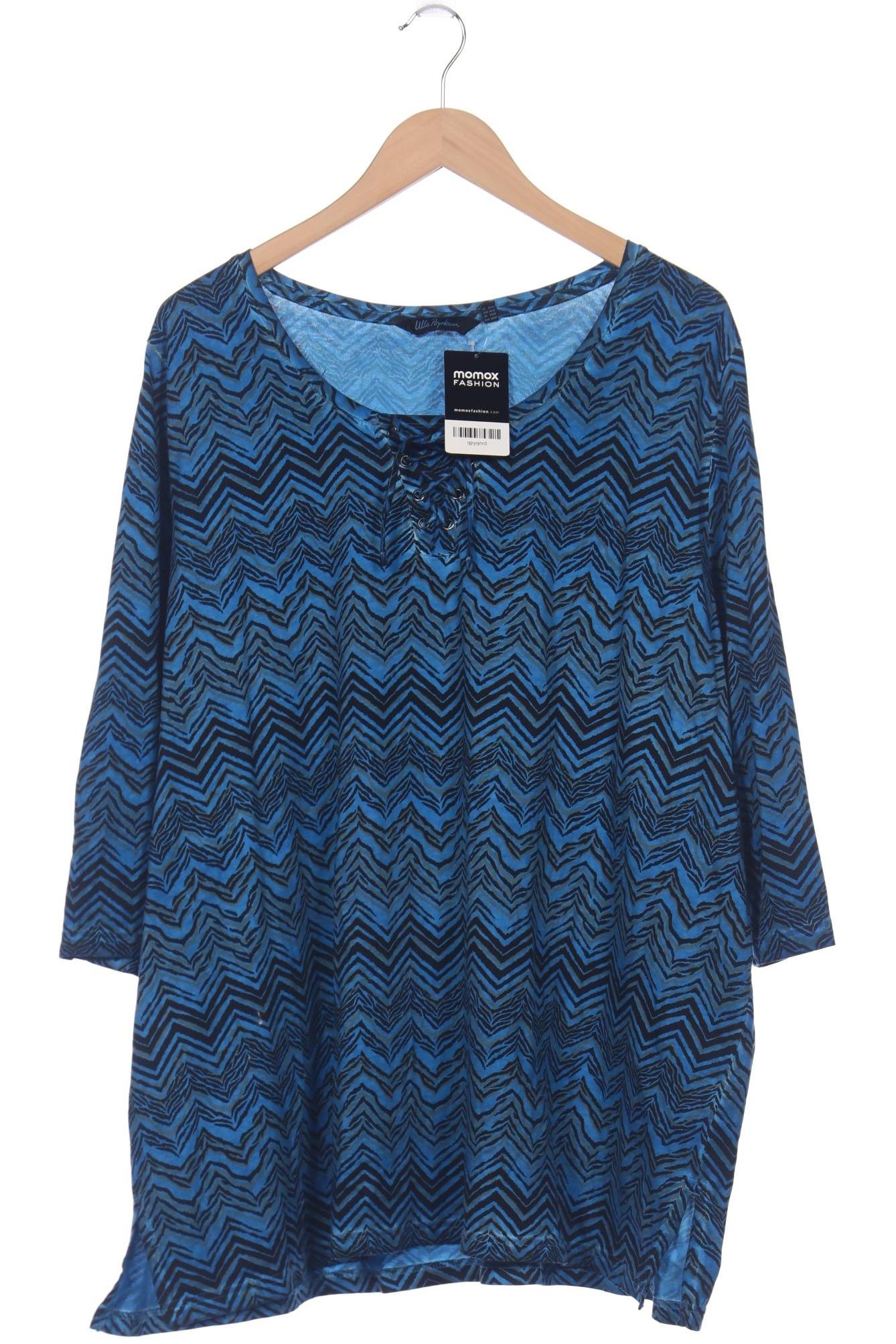 

Ulla Popken Damen Langarmshirt, blau, Gr. 50