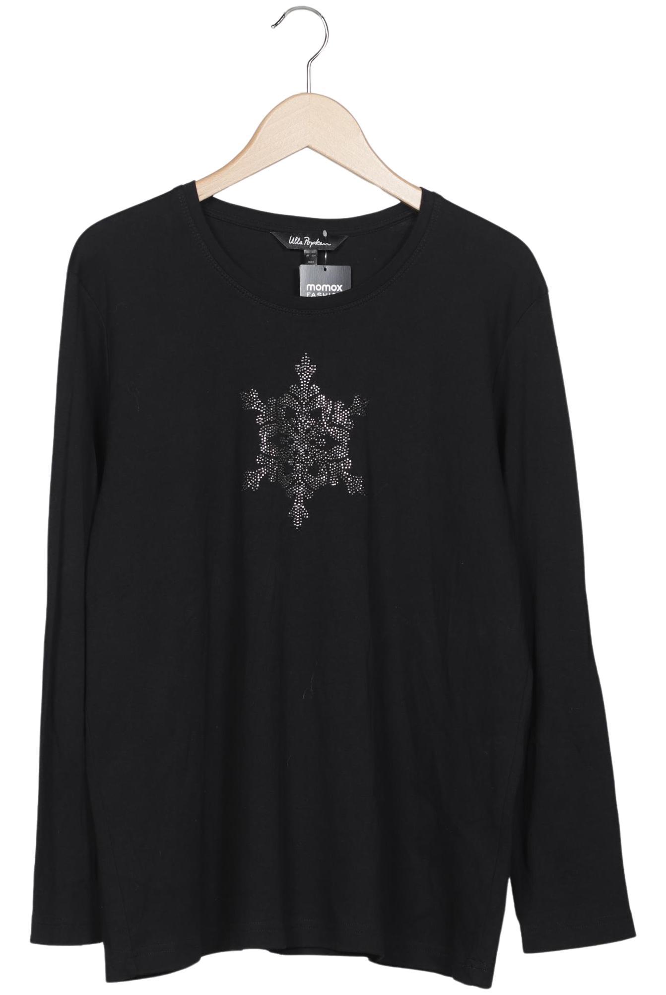 

Ulla Popken Damen Langarmshirt, schwarz, Gr. 42