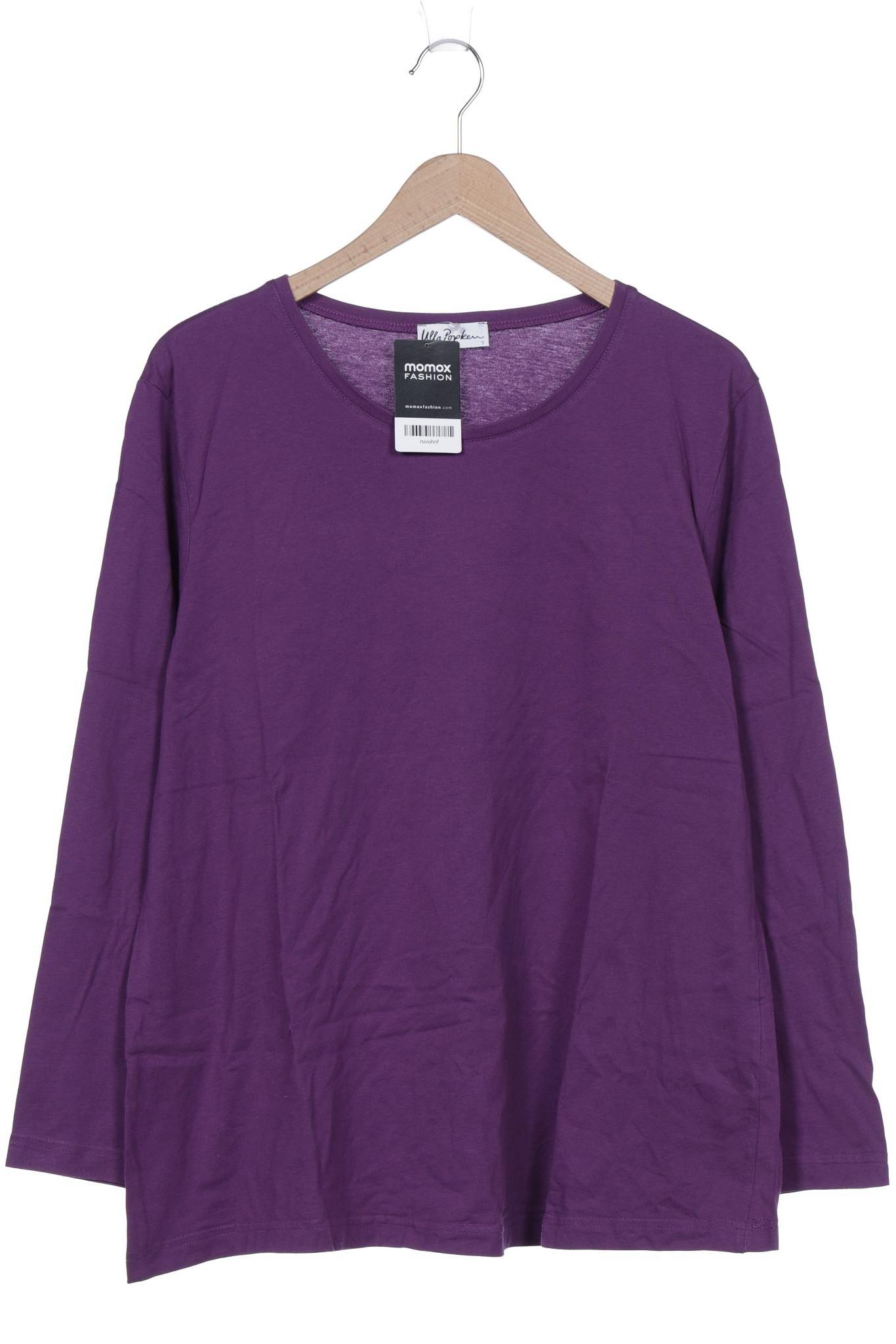 

Ulla Popken Damen Langarmshirt, flieder, Gr. 50