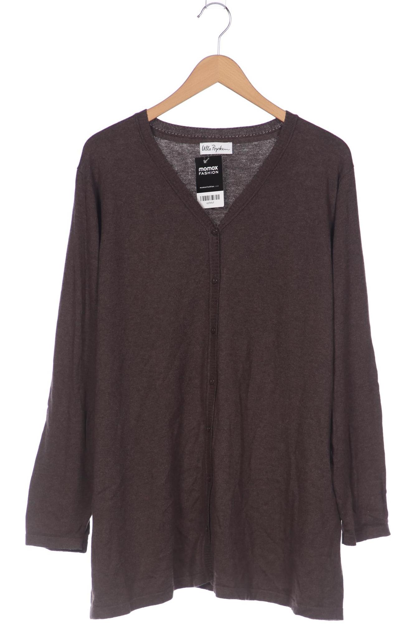 

Ulla Popken Damen Strickjacke, braun, Gr. 50