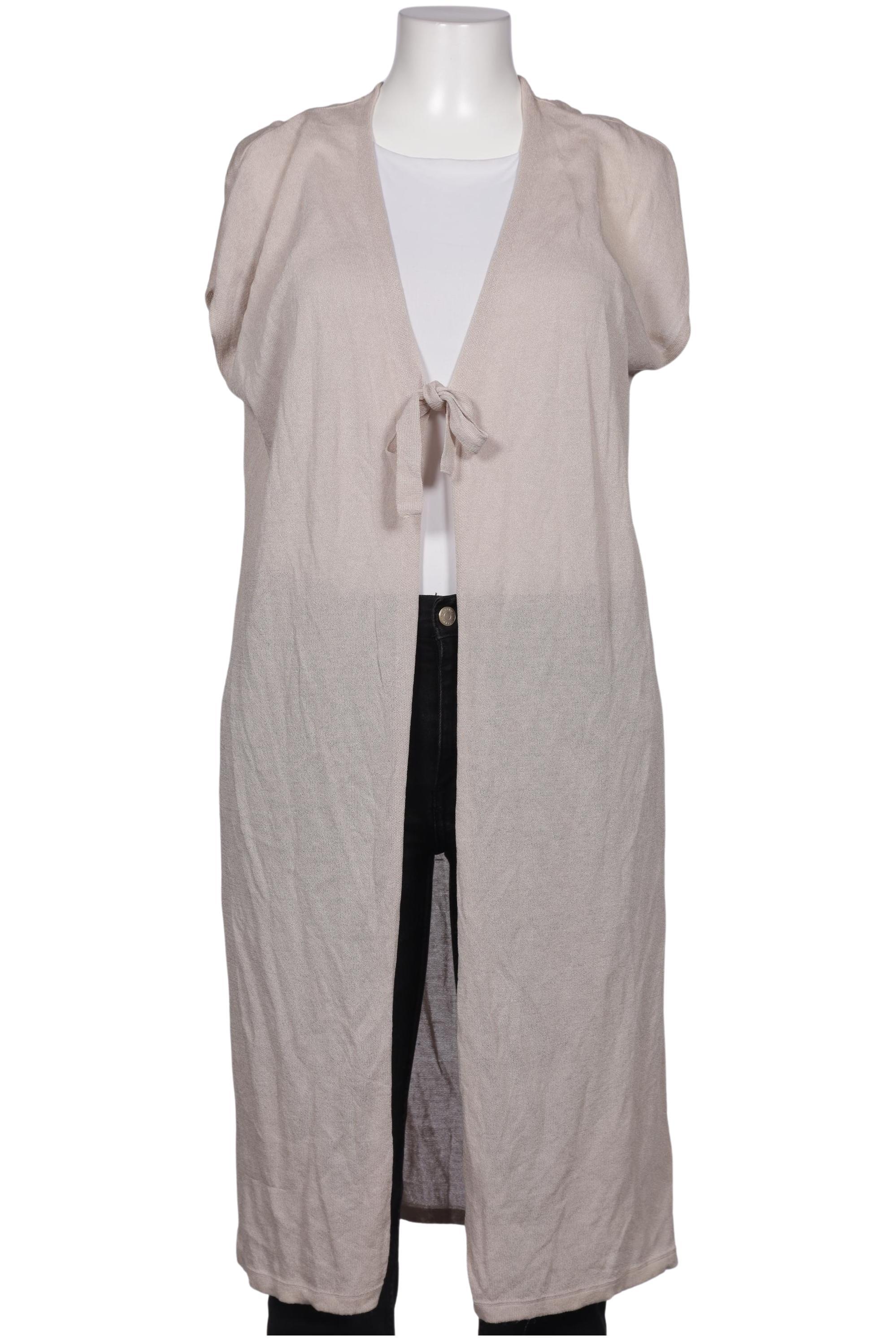 

Ulla Popken Damen Strickjacke, beige, Gr. 46