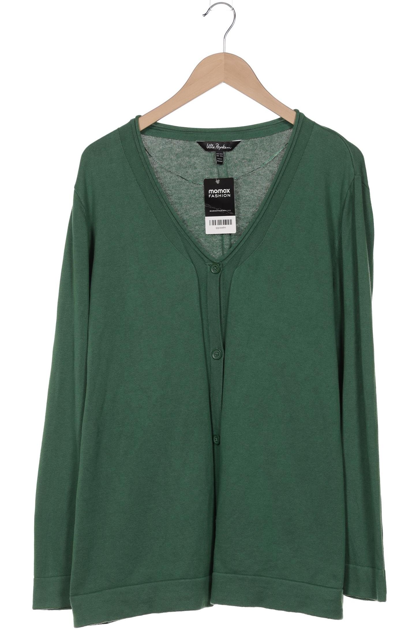 

Ulla Popken Damen Strickjacke, grün, Gr. 46