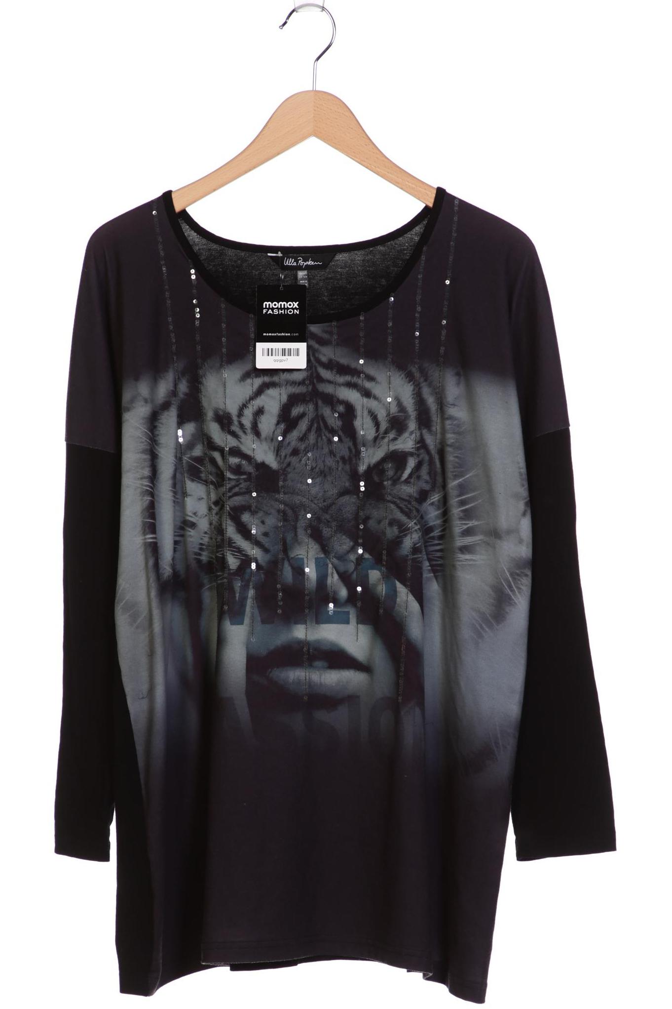 

Ulla Popken Damen Langarmshirt, grün, Gr. 48