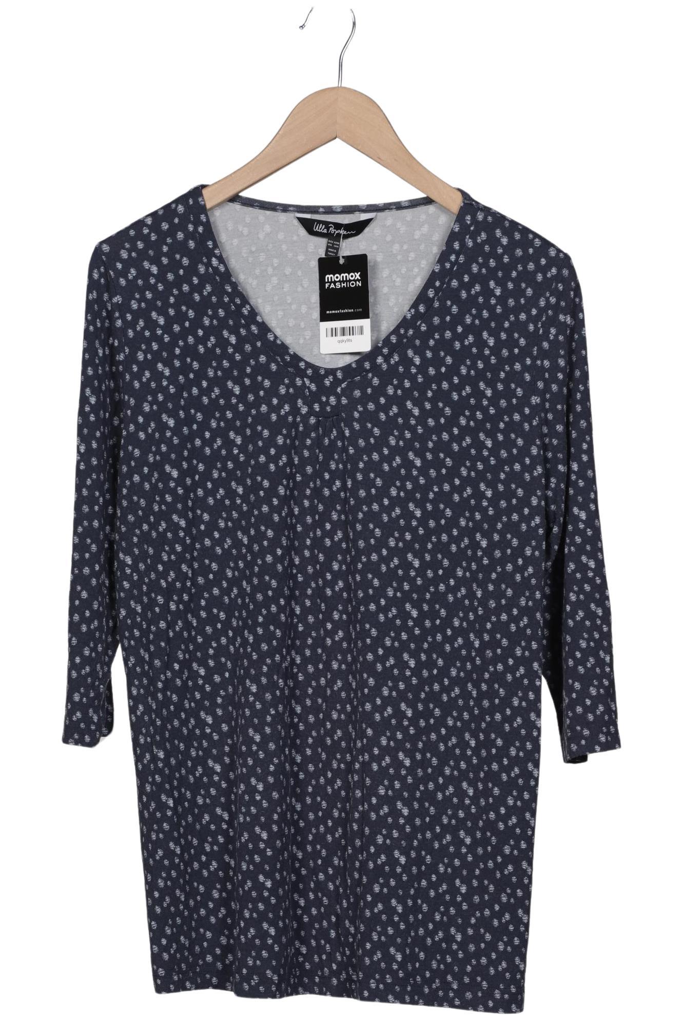 

Ulla Popken Damen Langarmshirt, marineblau, Gr. 42