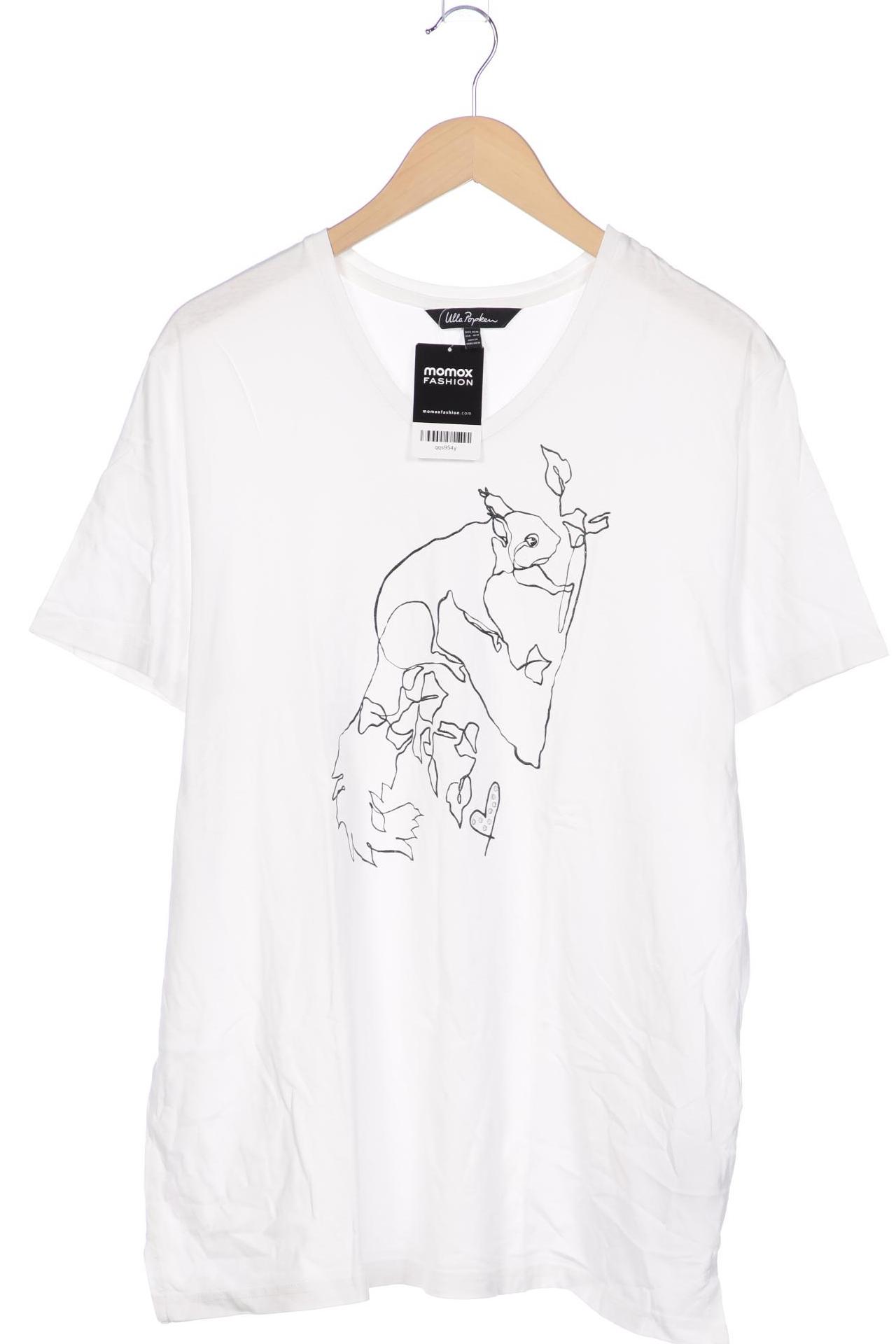 

Ulla Popken Damen T-Shirt, weiß, Gr. 46