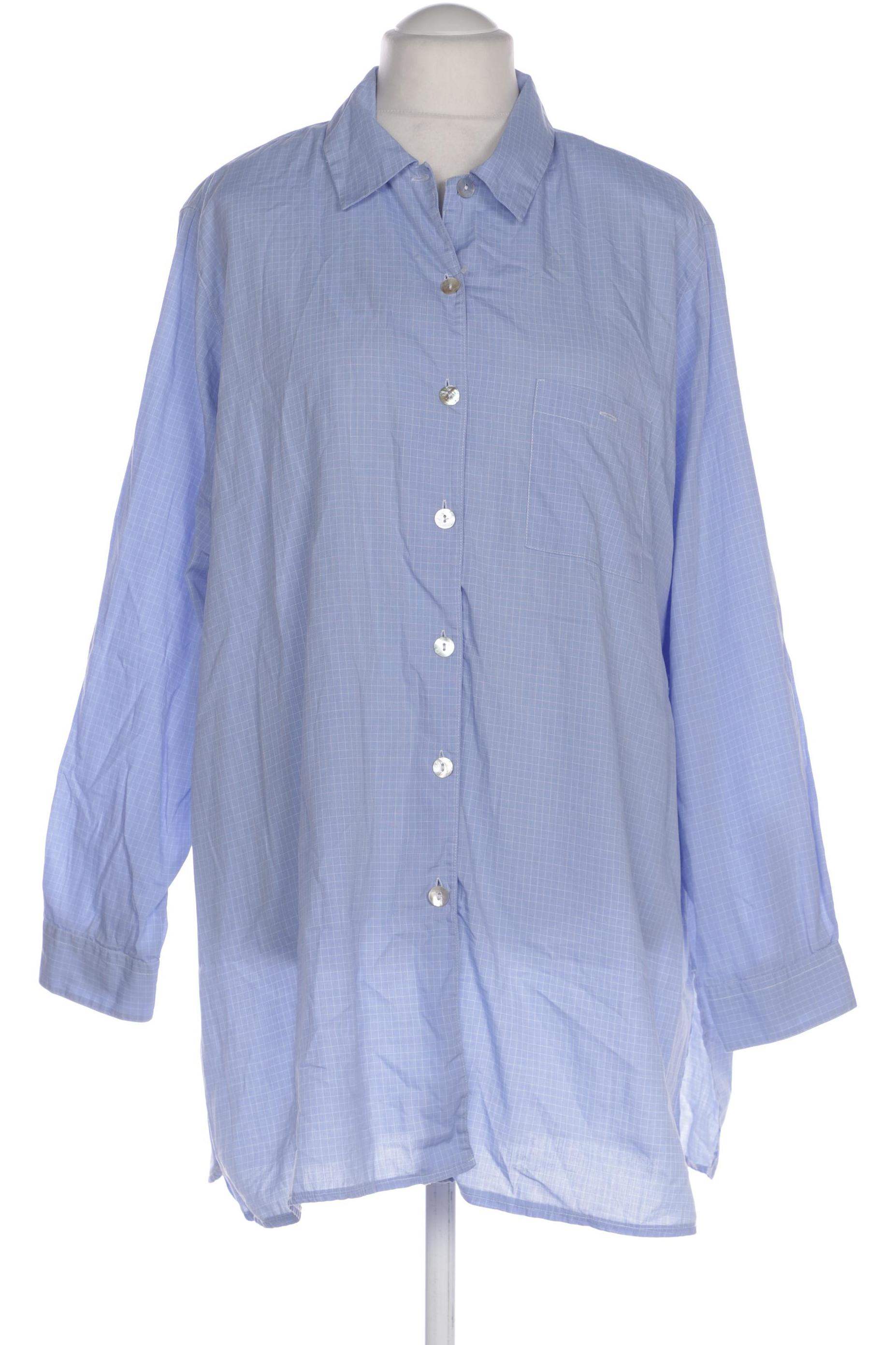 

Ulla Popken Damen Bluse, blau, Gr. 56