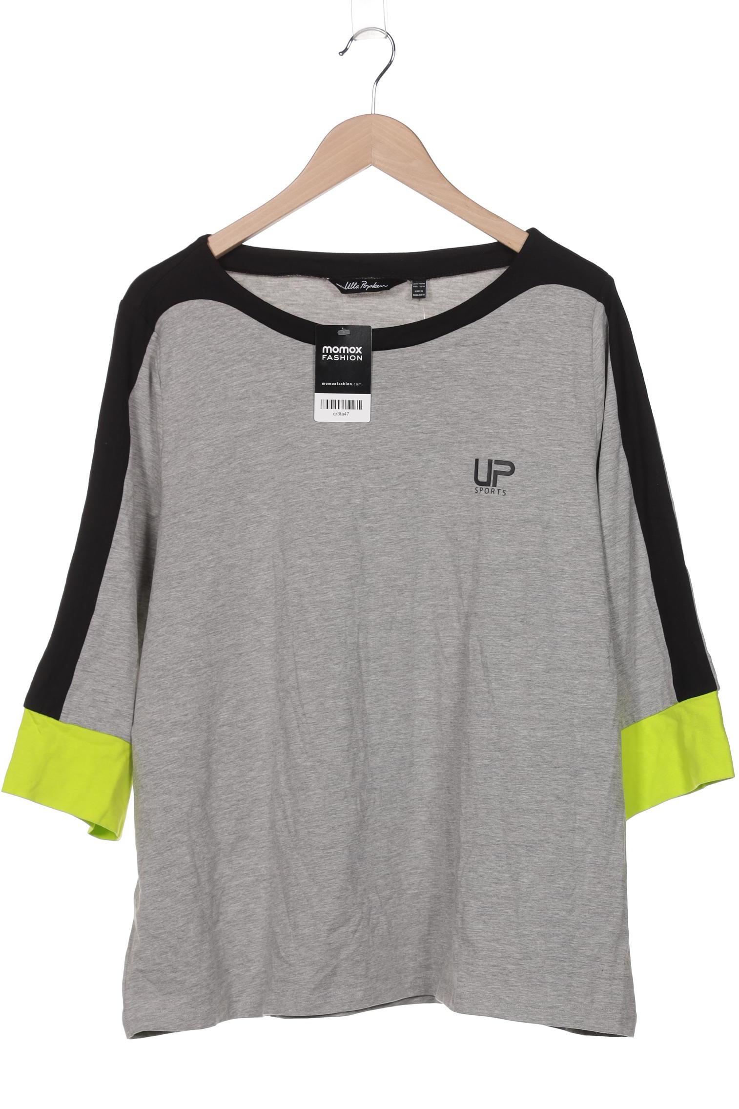 

Ulla Popken Damen T-Shirt, grau, Gr. 46