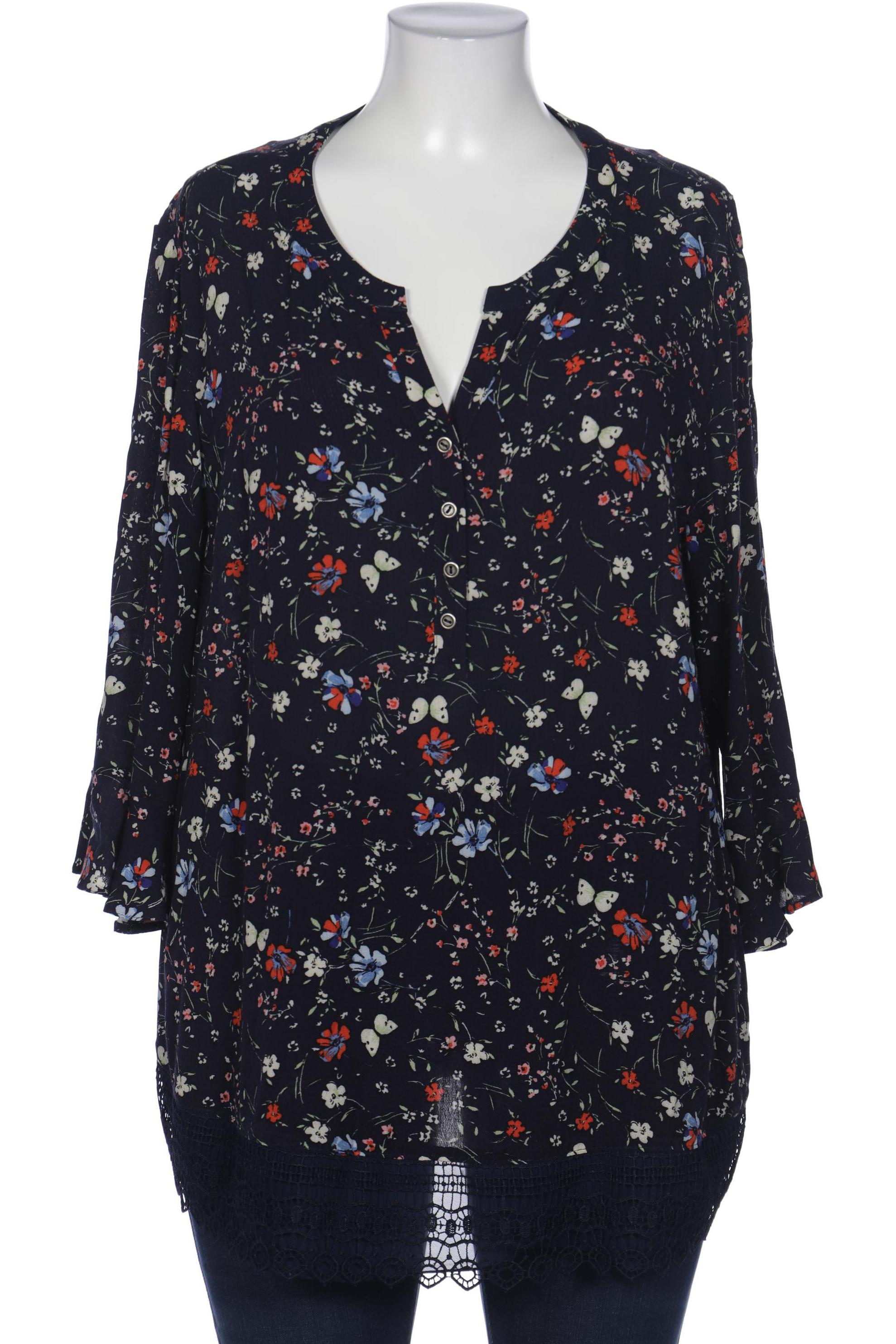 

Ulla Popken Damen Bluse, marineblau