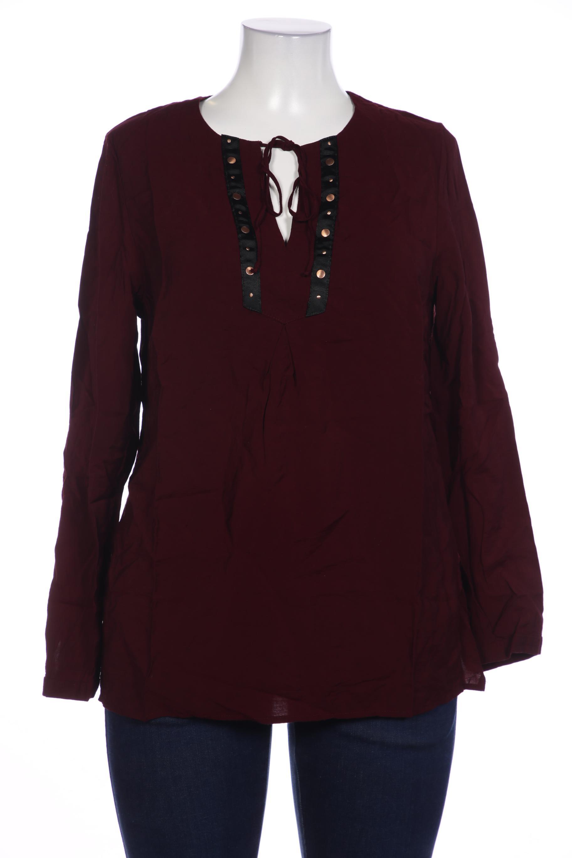 

Ulla Popken Damen Bluse, bordeaux, Gr. 42