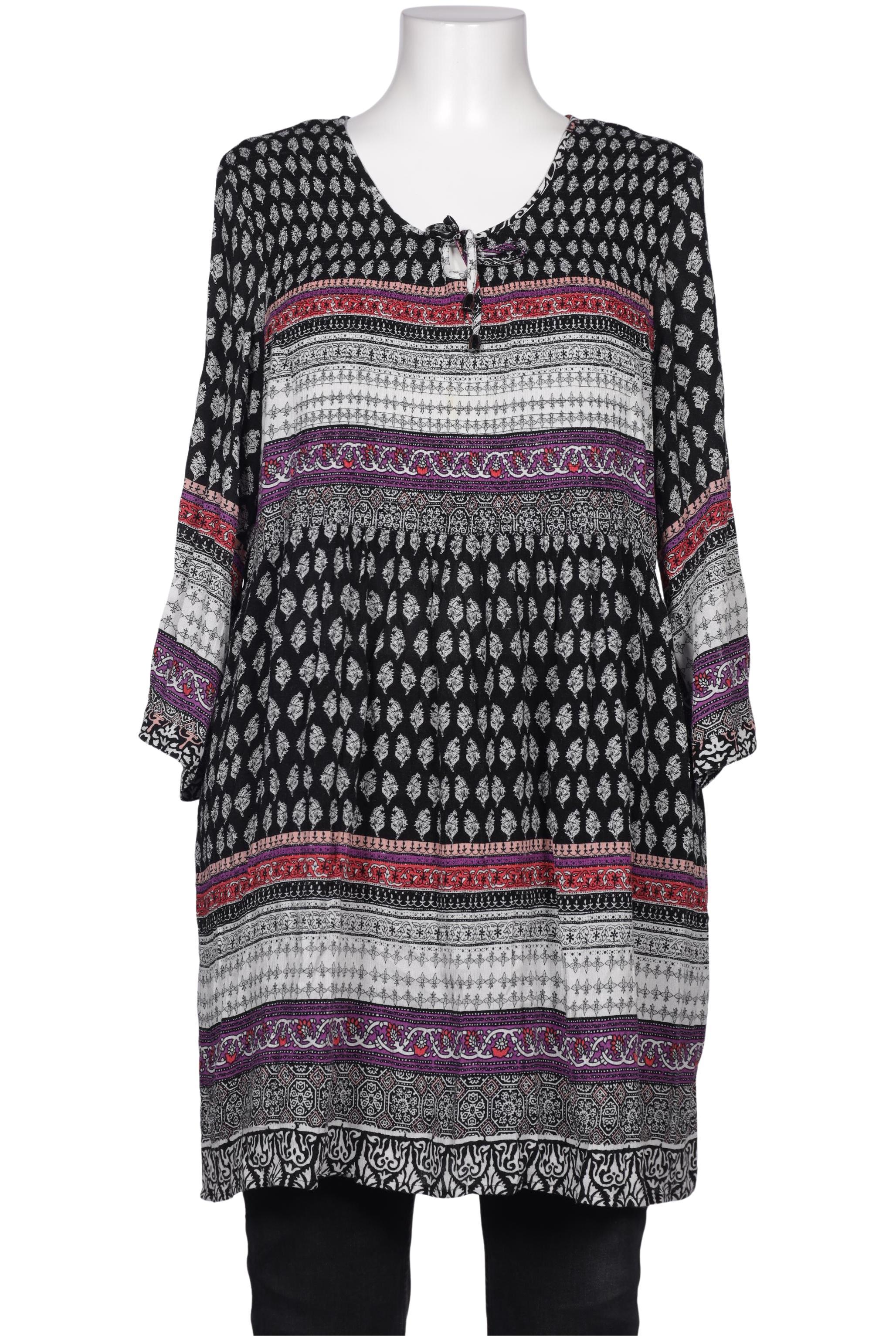 

Ulla Popken Damen Bluse, schwarz, Gr. 46
