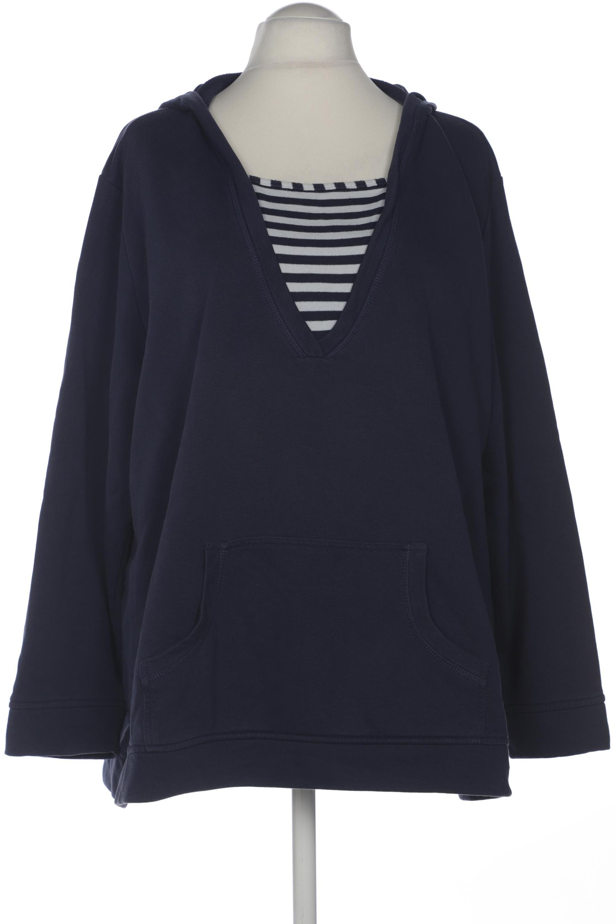 

Ulla Popken Damen Kapuzenpullover, marineblau, Gr. 54