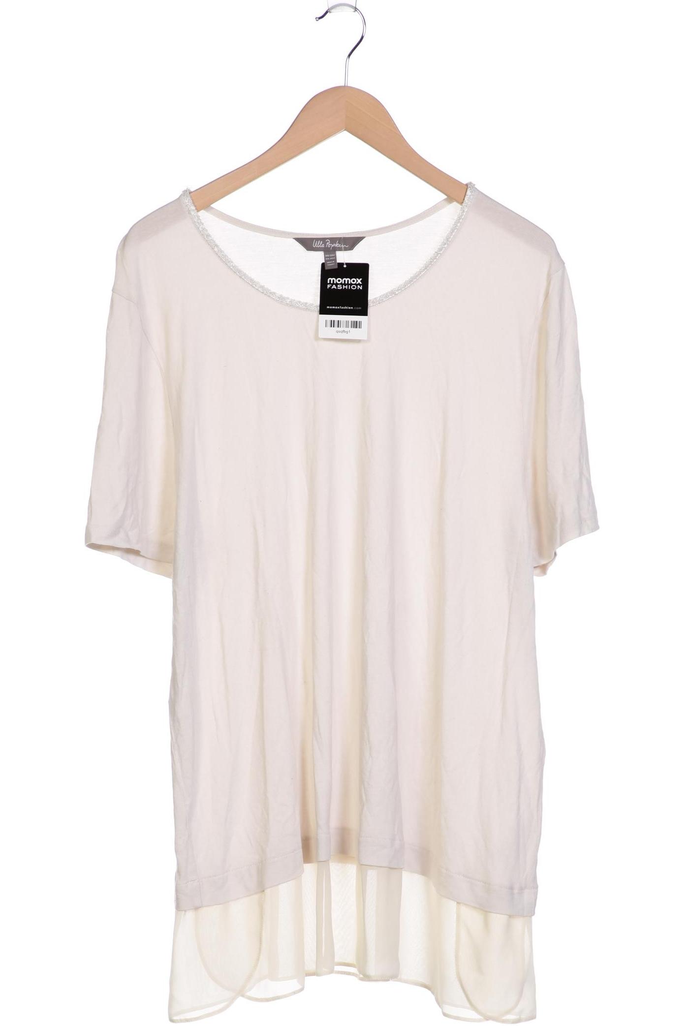 

Ulla Popken Damen T-Shirt, cremeweiß, Gr. 50