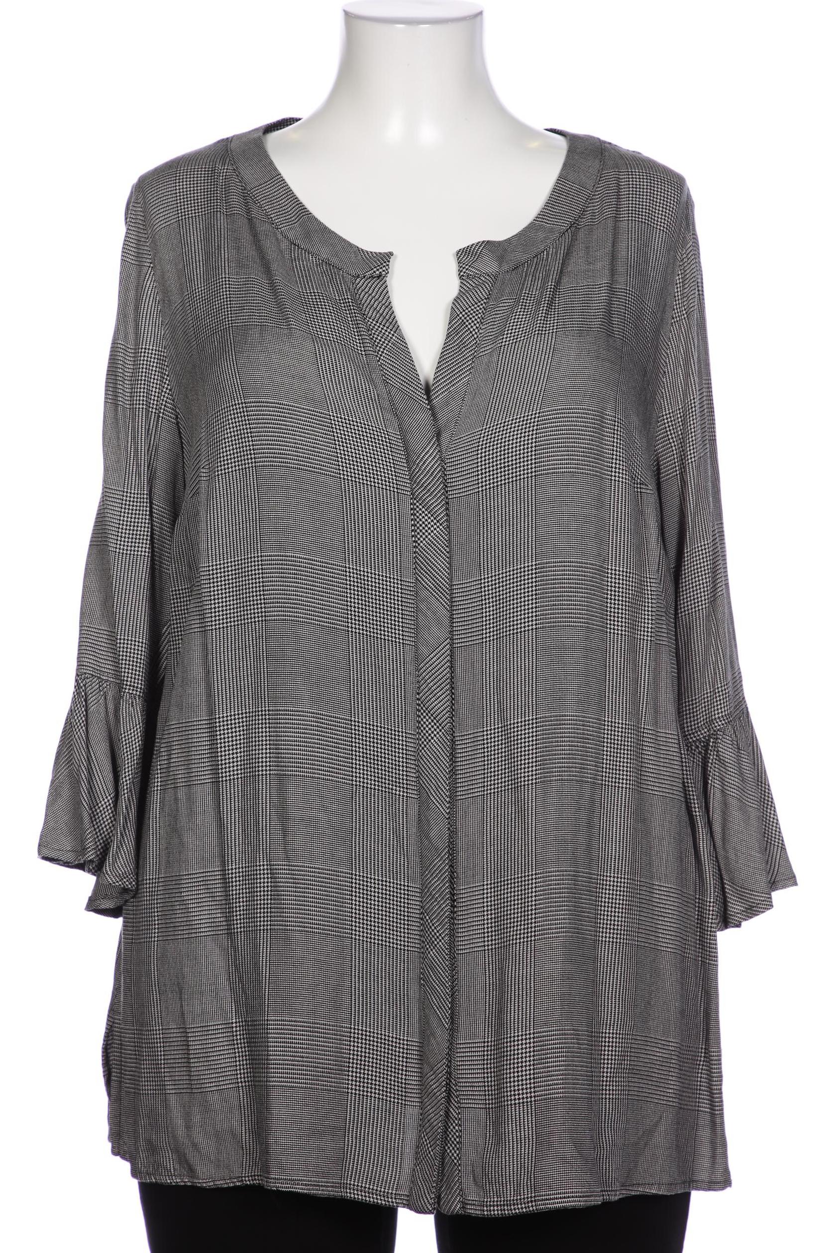 

Ulla Popken Damen Bluse, grau, Gr. 42