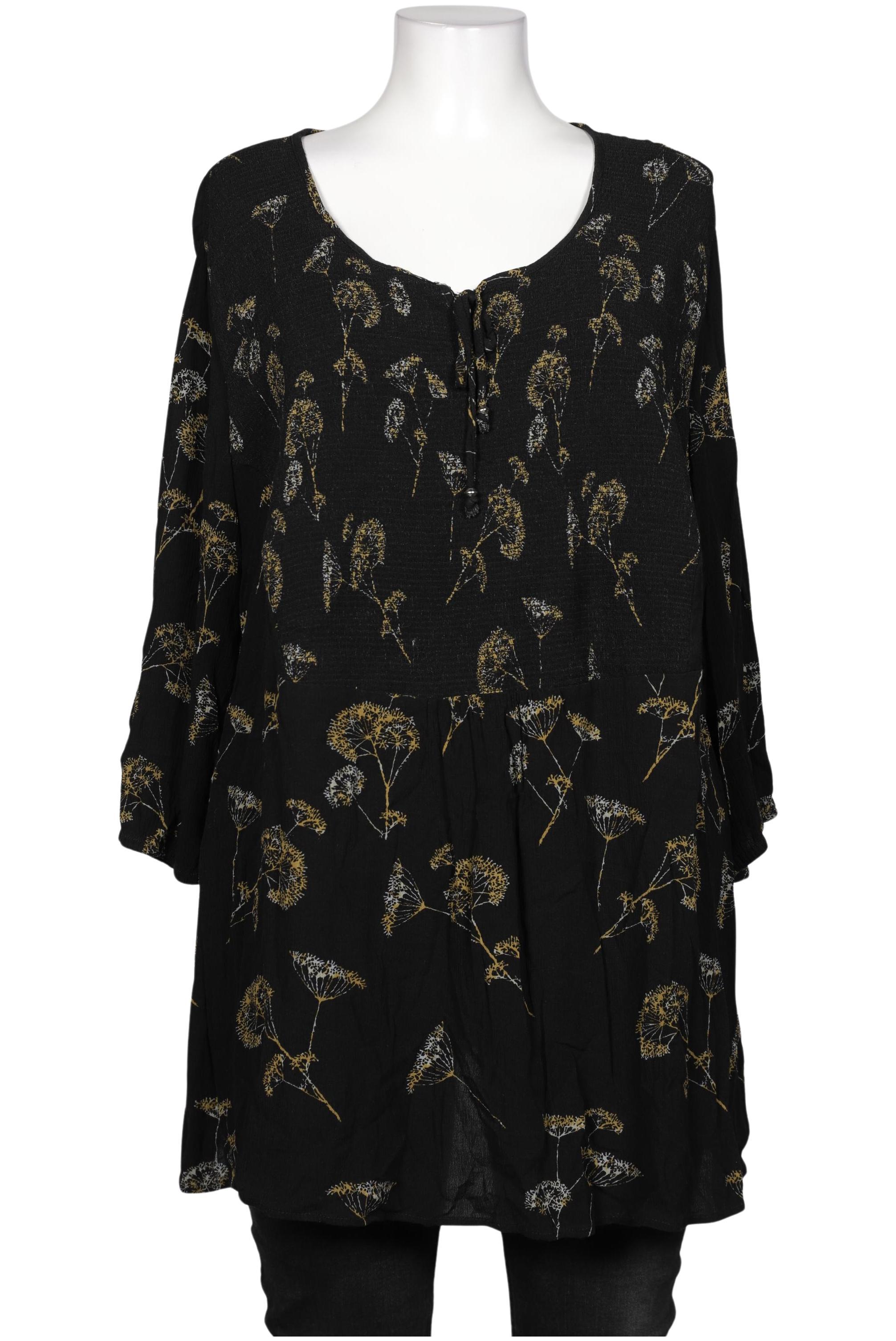 

Ulla Popken Damen Bluse, schwarz, Gr. 50