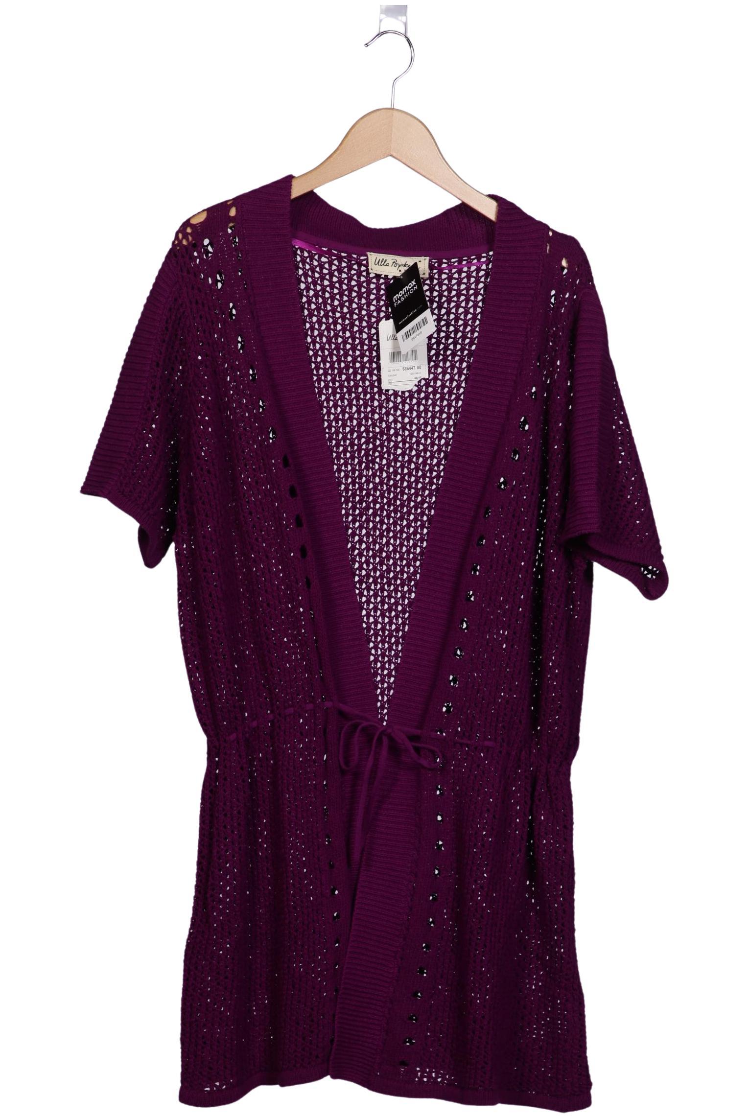 

Ulla Popken Damen Strickjacke, flieder, Gr. 46