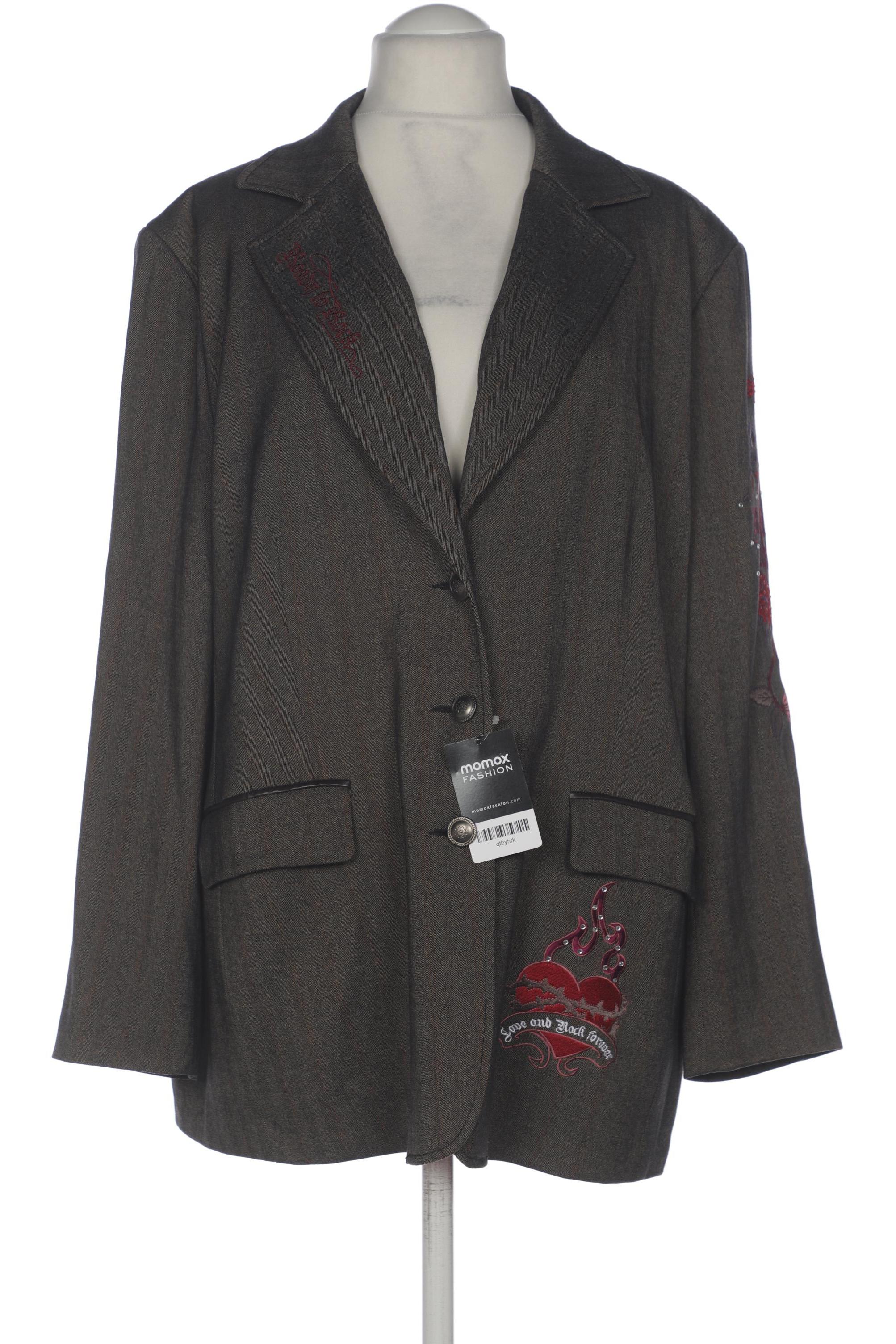 

Ulla Popken Damen Blazer, braun, Gr. 54
