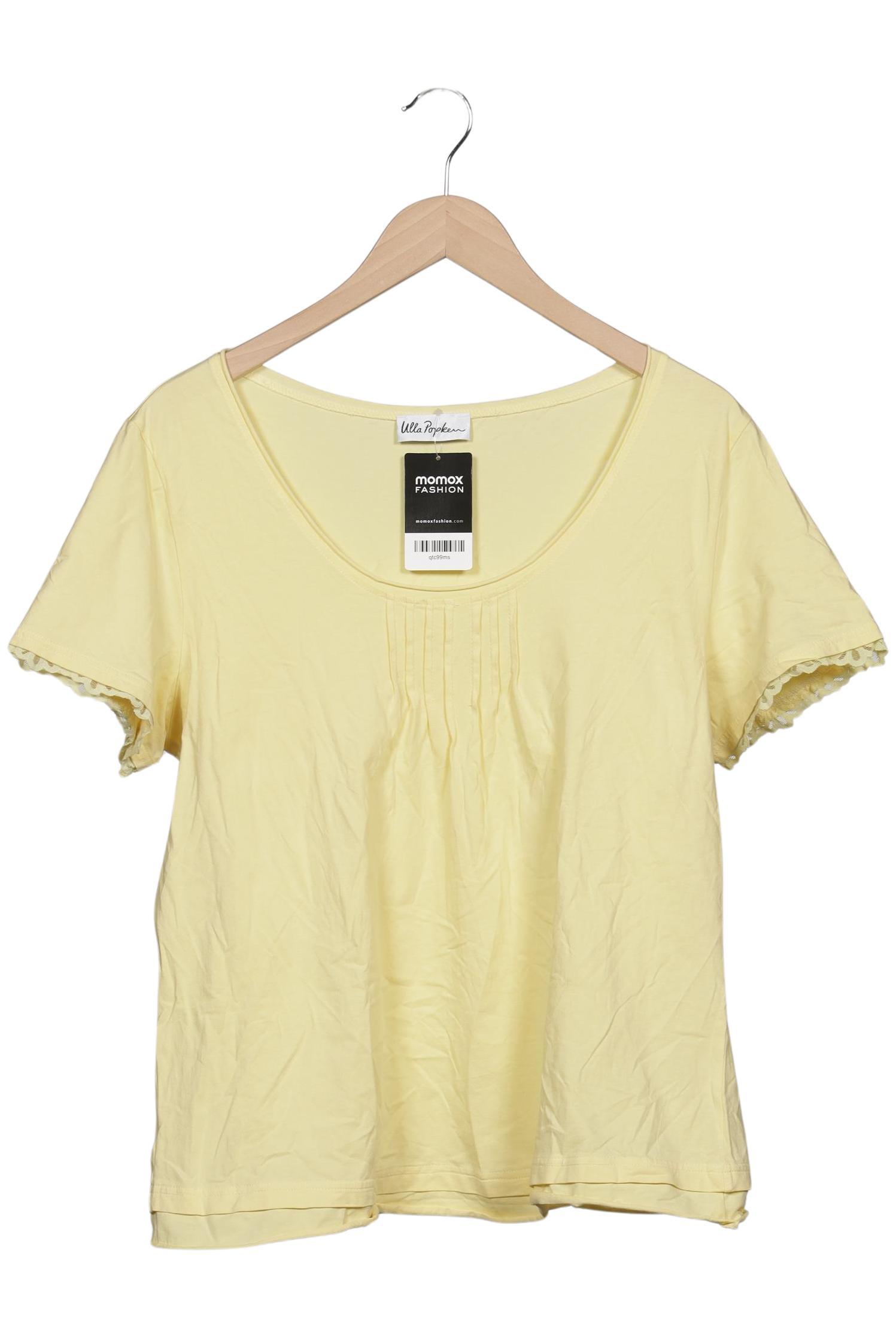 

Ulla Popken Damen T-Shirt, gelb, Gr. 46