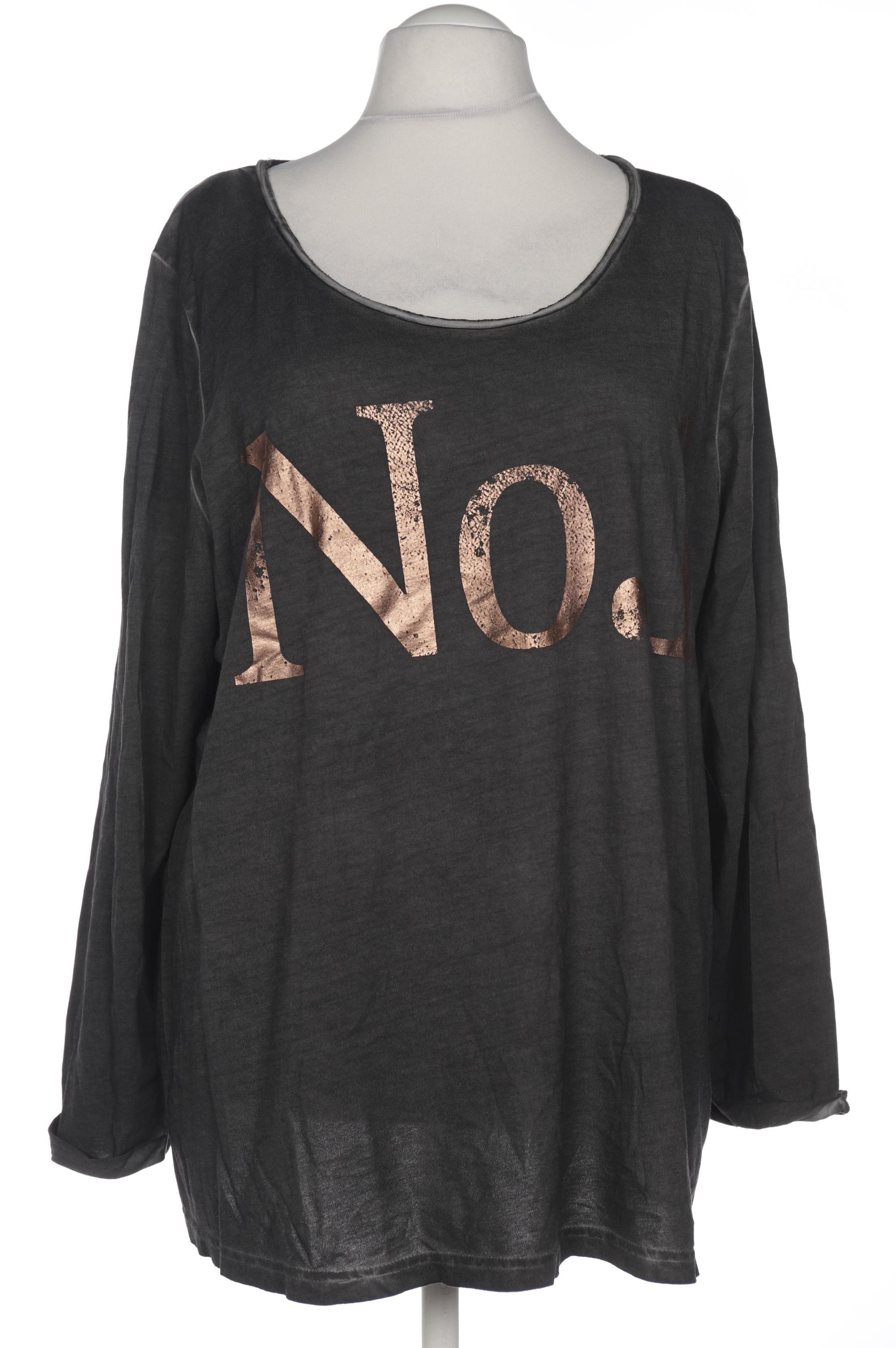 

Ulla Popken Damen Langarmshirt, grau