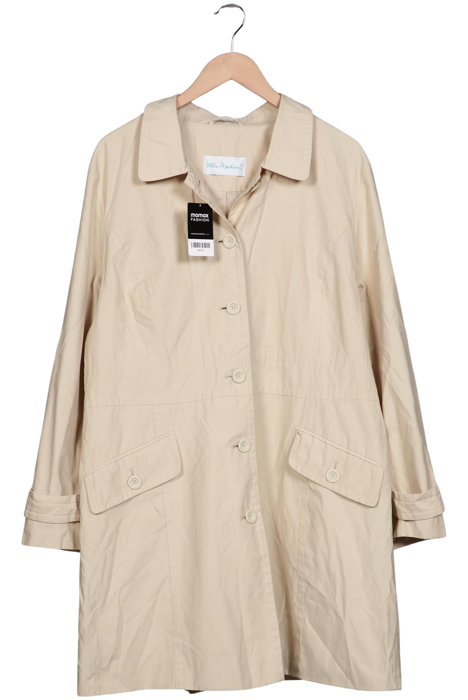 

Ulla Popken Damen Mantel, beige, Gr. 48