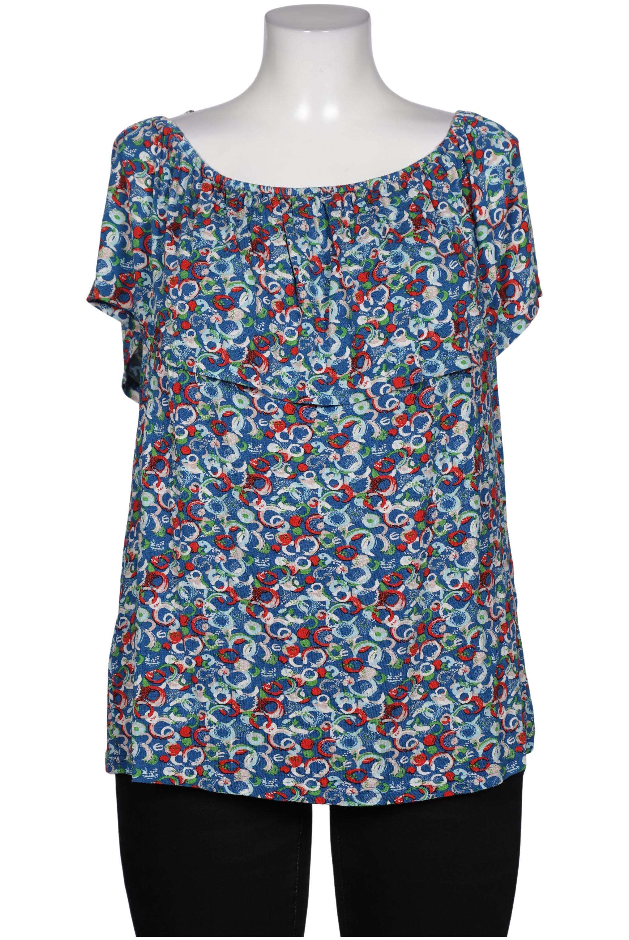 

Ulla Popken Damen T-Shirt, blau, Gr. 46
