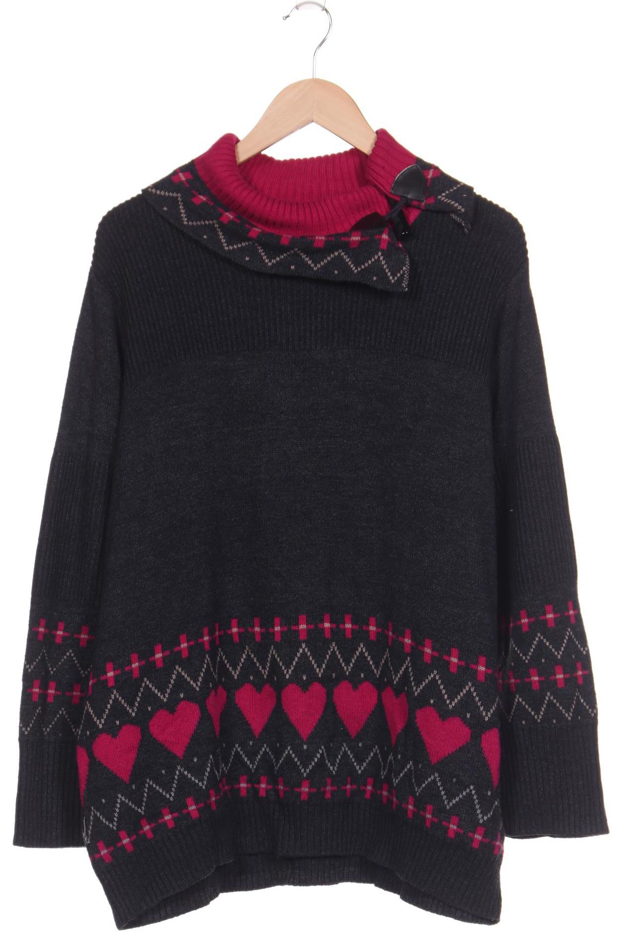 

Ulla Popken Damen Pullover, schwarz, Gr. 46