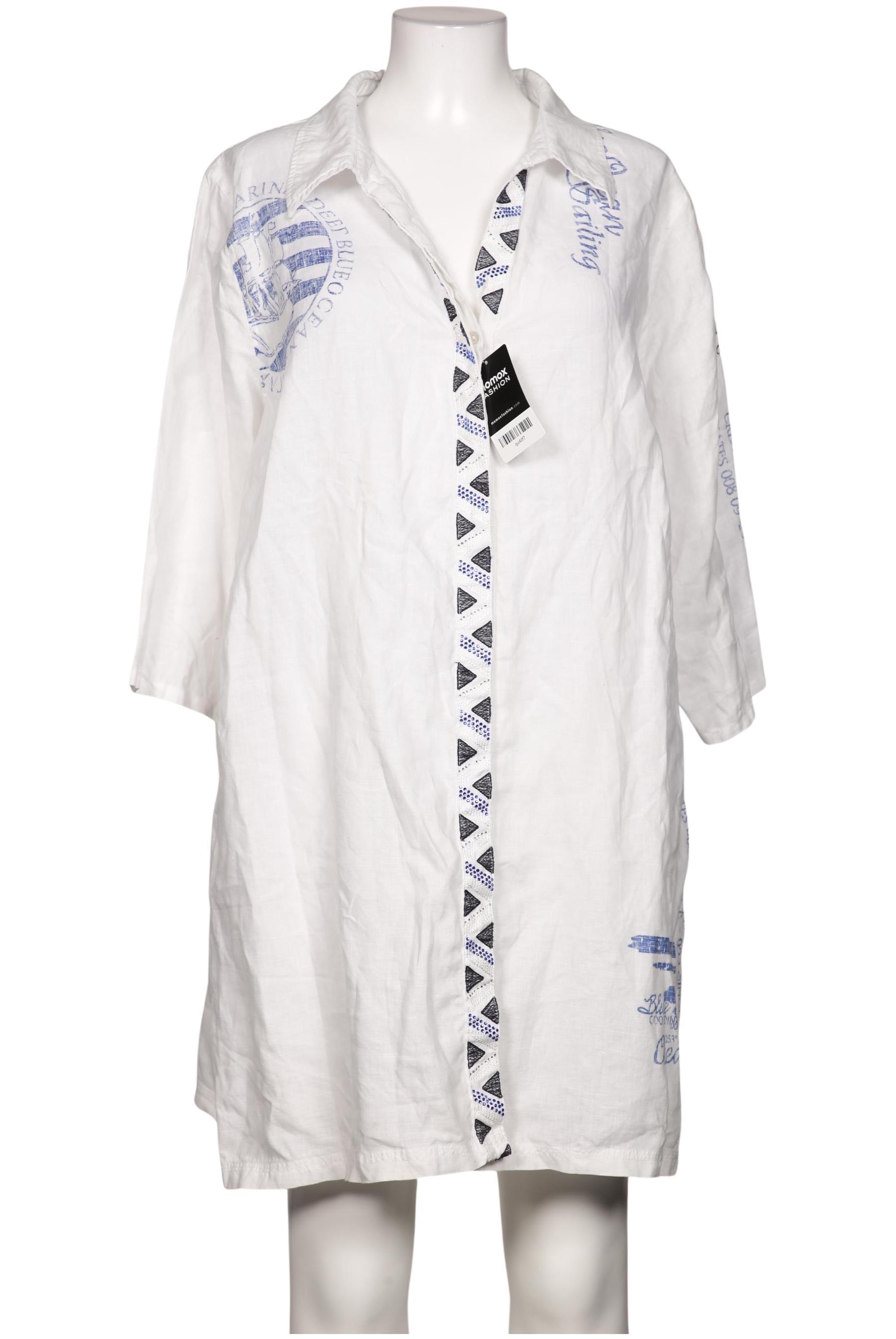 

Ulla Popken Damen Bluse, weiß, Gr. 50