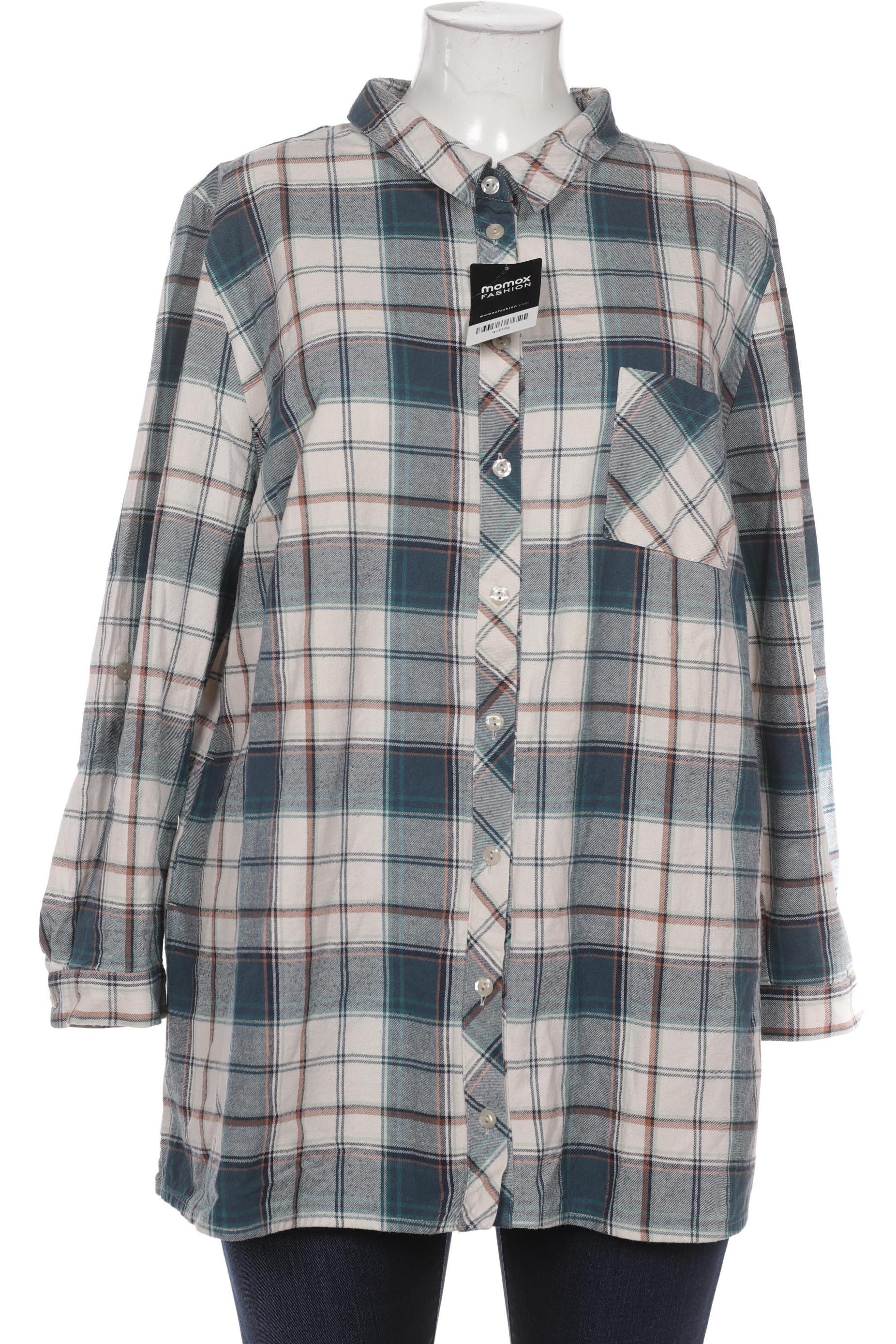 

Ulla Popken Damen Bluse, blau, Gr. 50