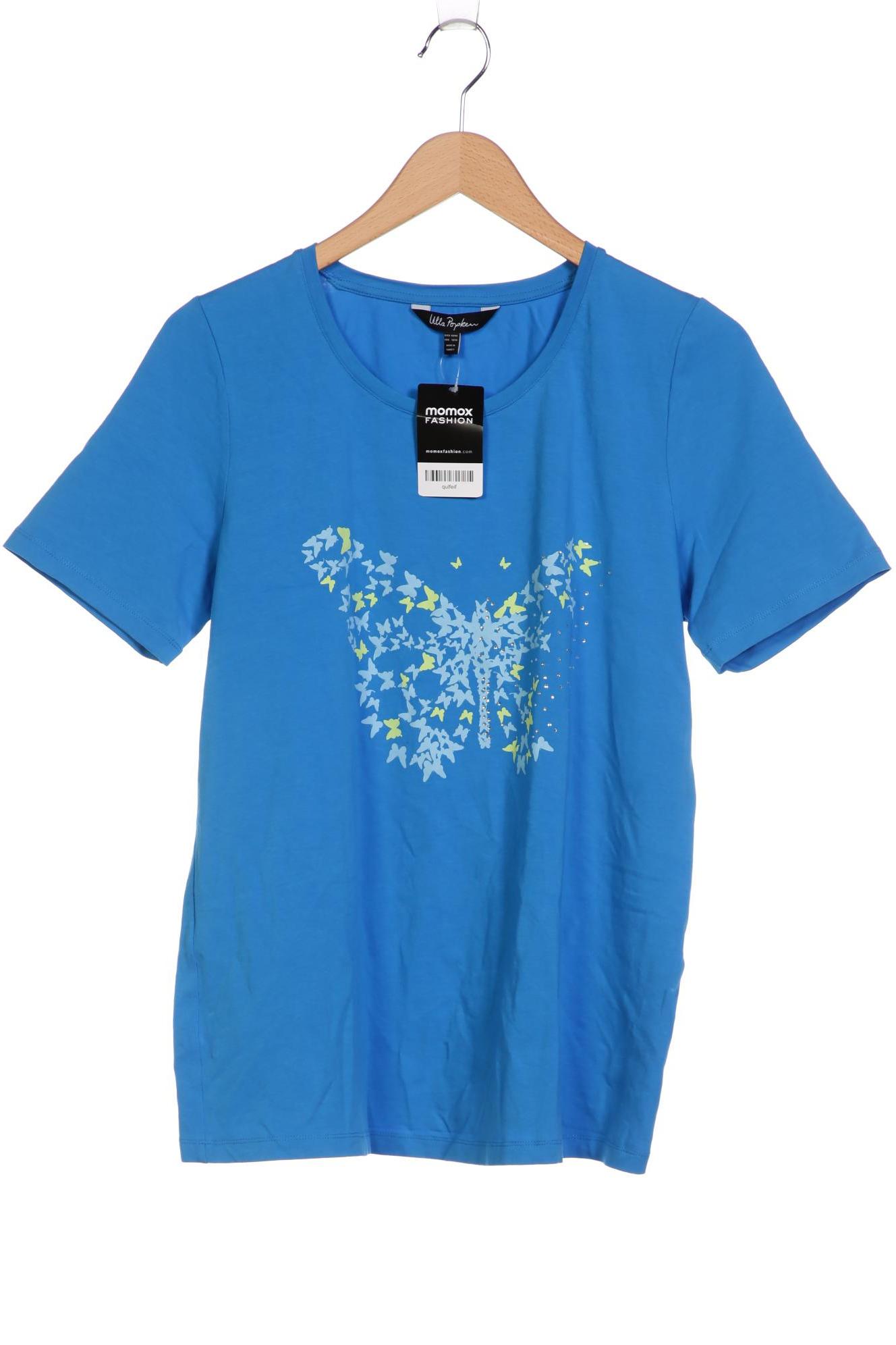 

Ulla Popken Damen T-Shirt, blau, Gr. 42