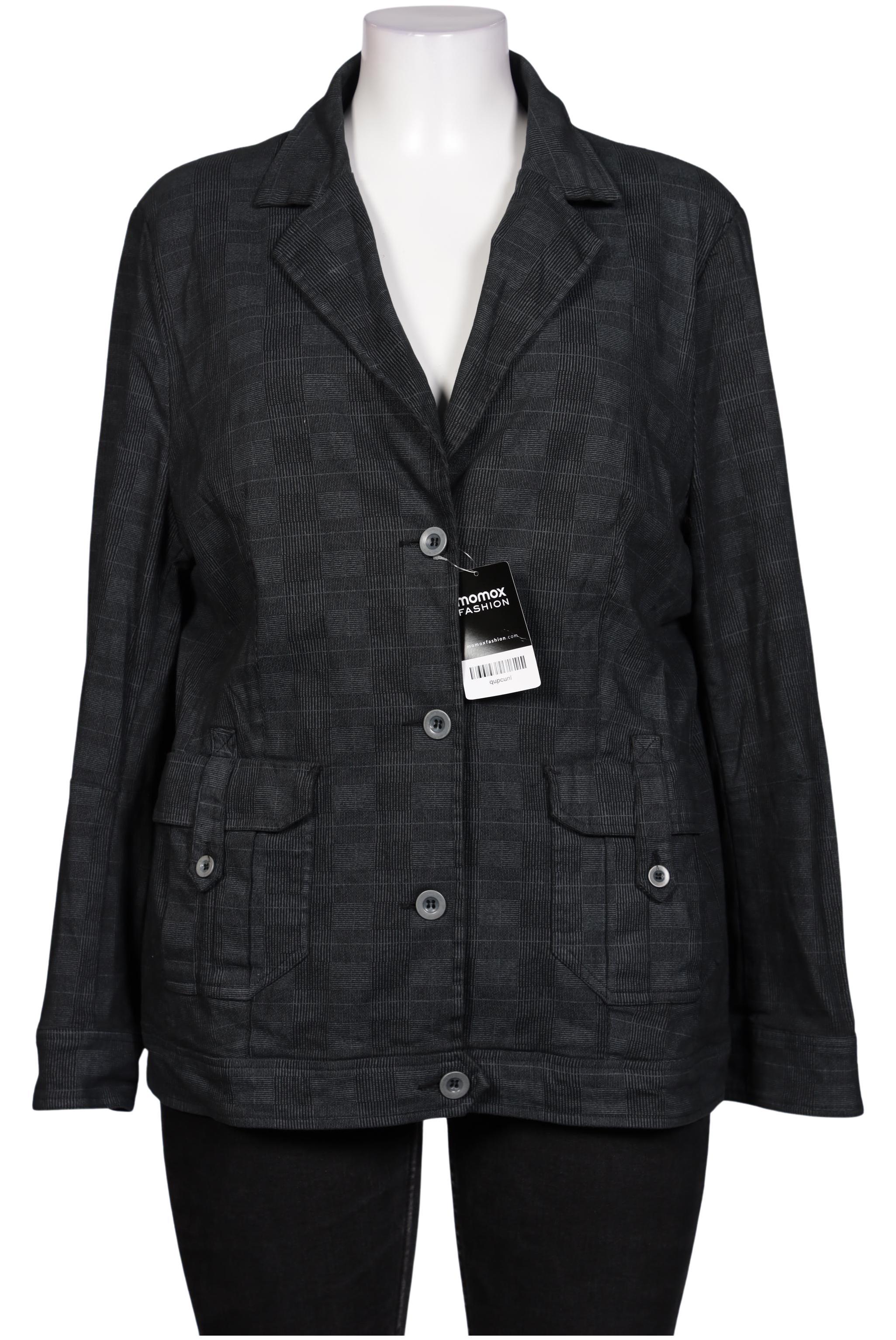 

Ulla Popken Damen Blazer, grau, Gr. 48