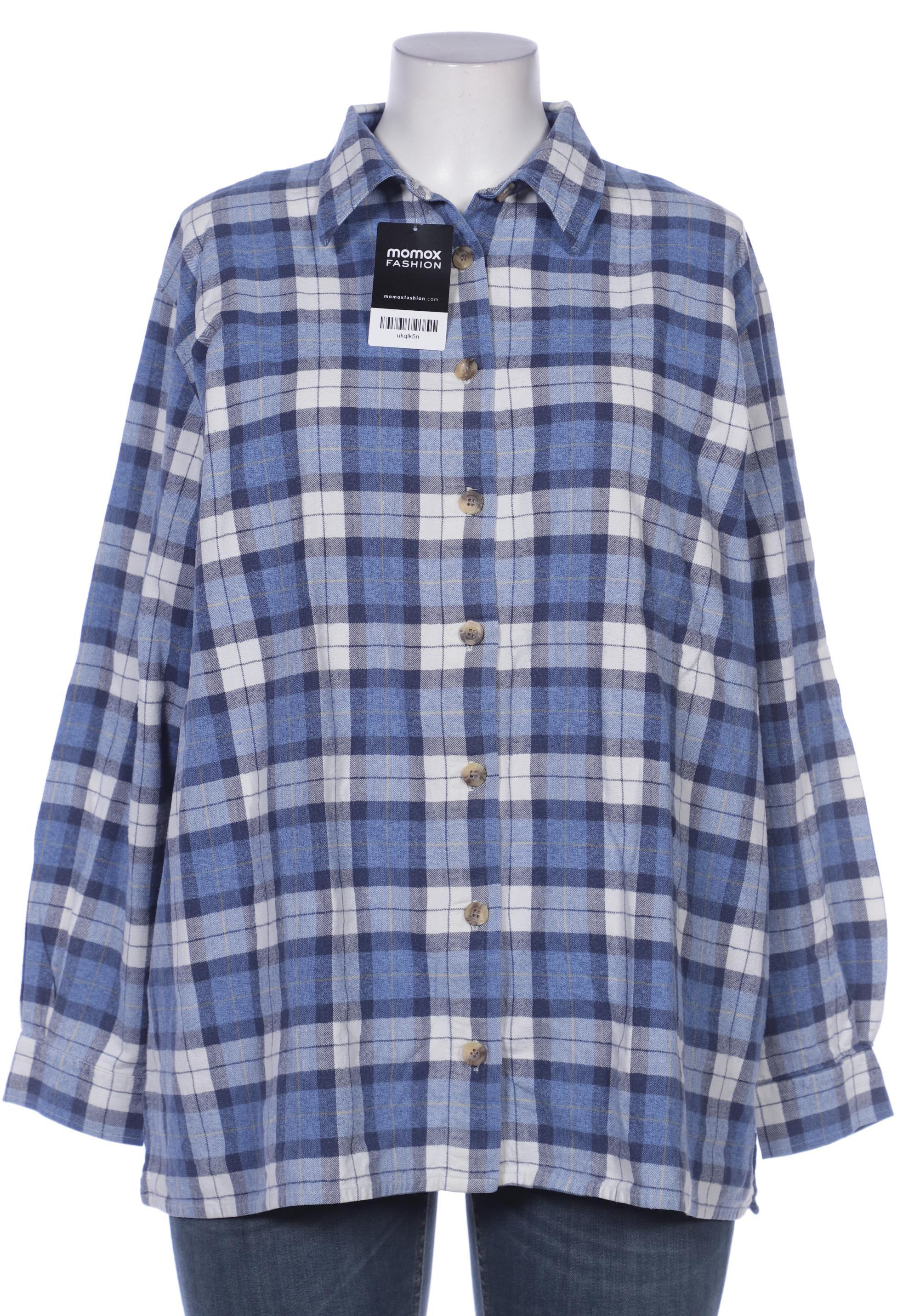 

Ulla Popken Damen Bluse, blau, Gr. 46