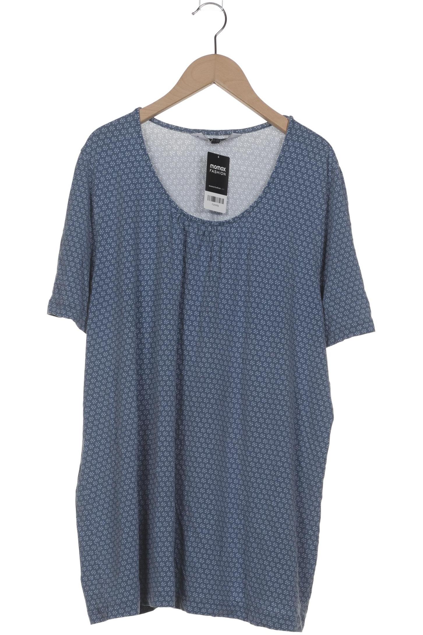 

Ulla Popken Damen T-Shirt, blau, Gr. 42