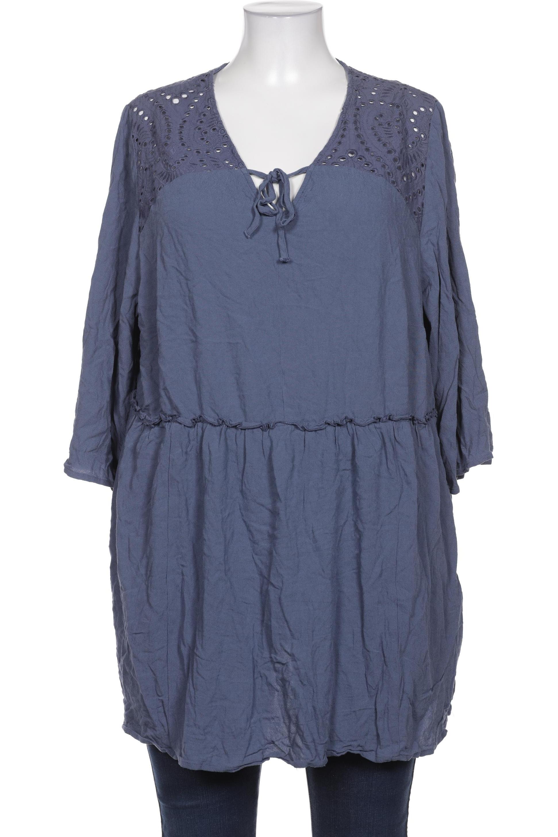 

Ulla Popken Damen Bluse, blau