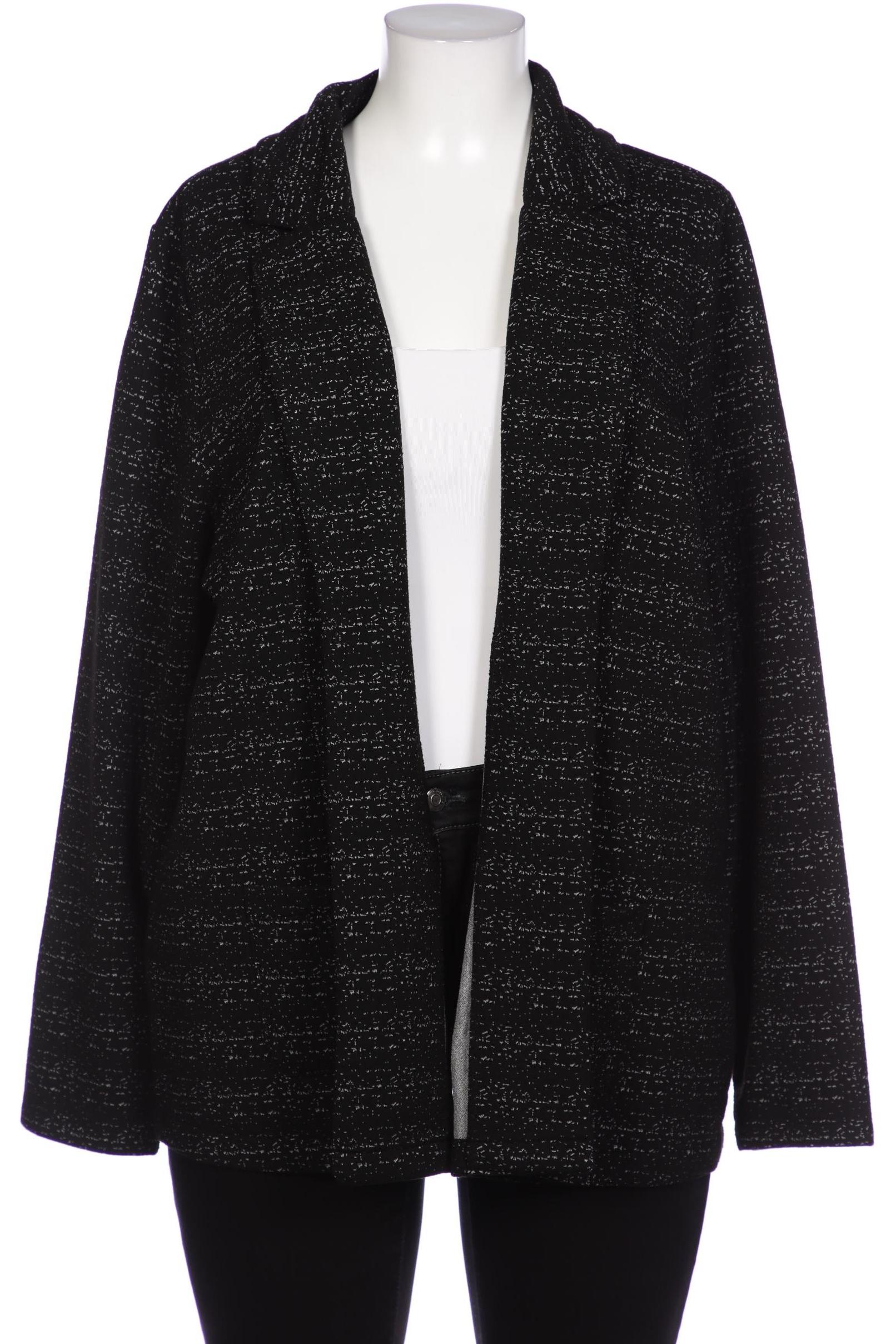 

Ulla Popken Damen Strickjacke, schwarz, Gr. 52