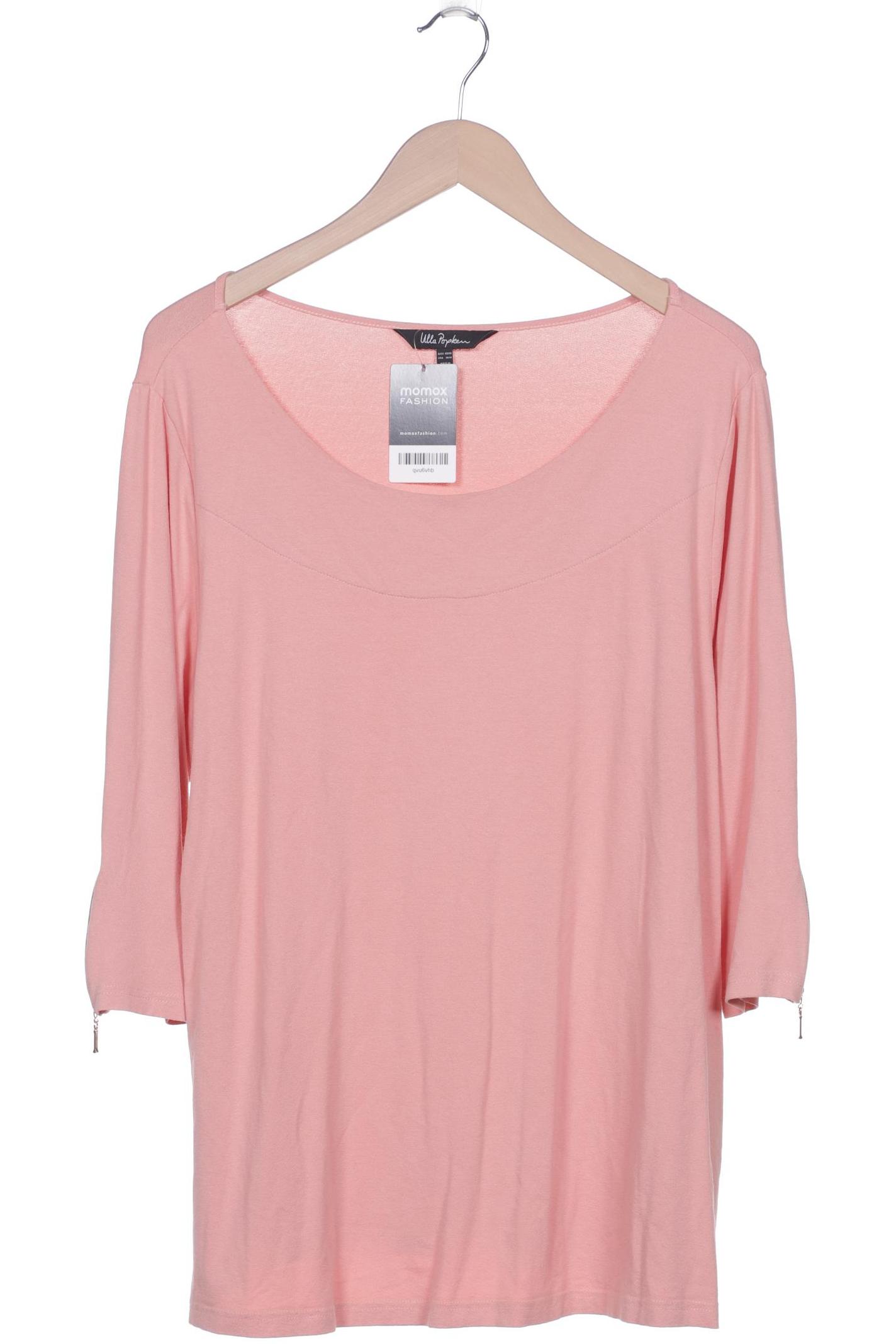

Ulla Popken Damen Langarmshirt, pink, Gr. 46
