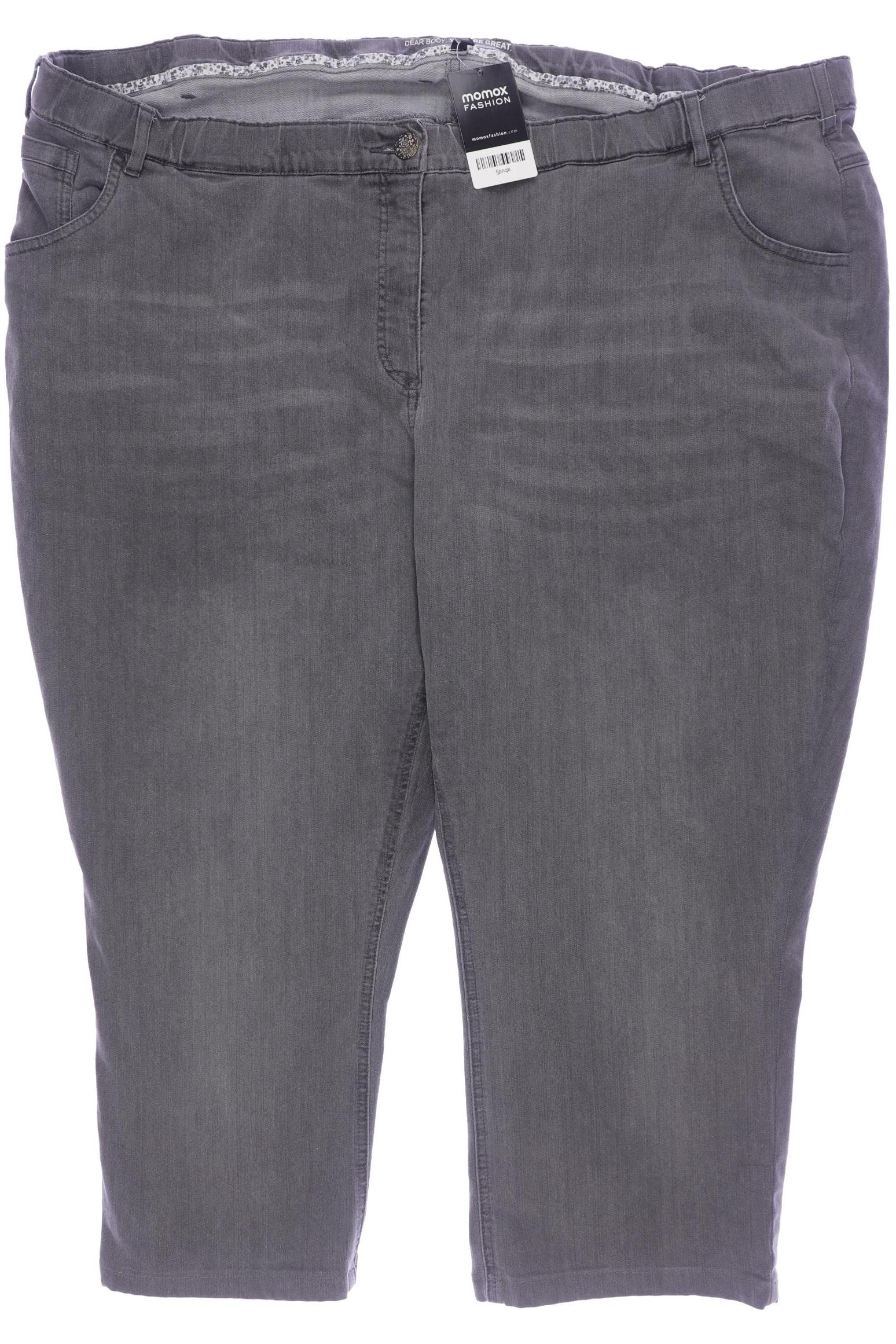 

Ulla Popken Damen Jeans, grau, Gr. 62