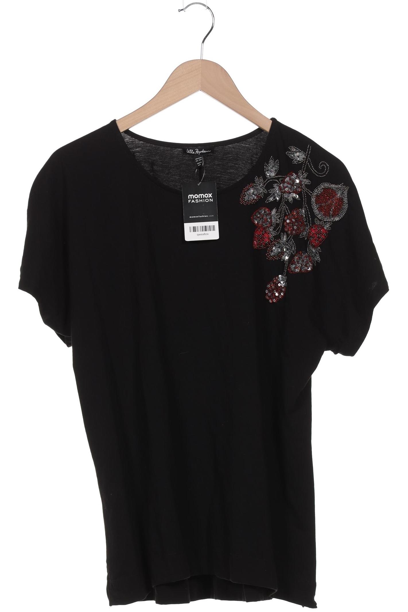 

Ulla Popken Damen T-Shirt, schwarz, Gr. 42