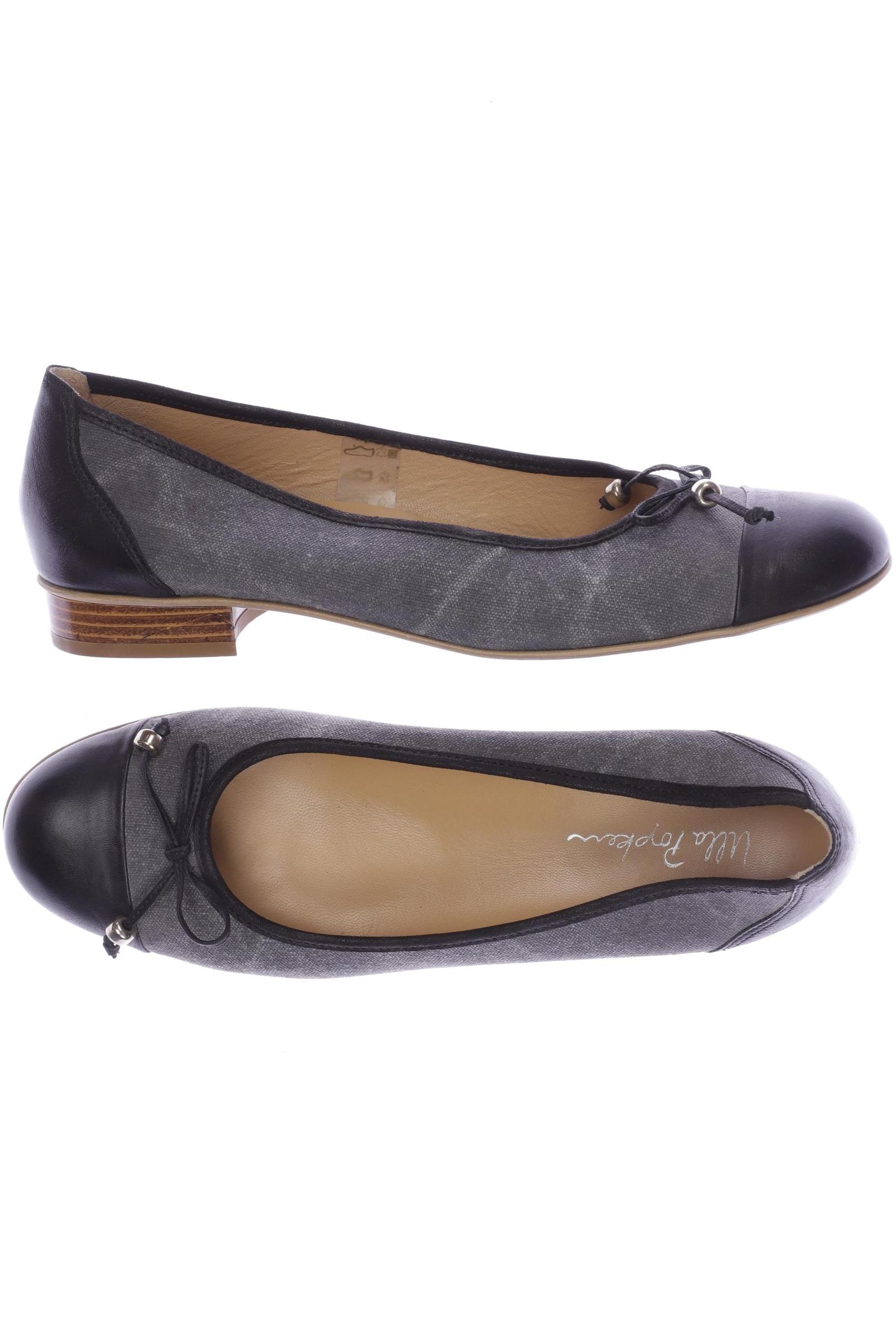 

Ulla Popken Damen Ballerinas, grau, Gr. 41
