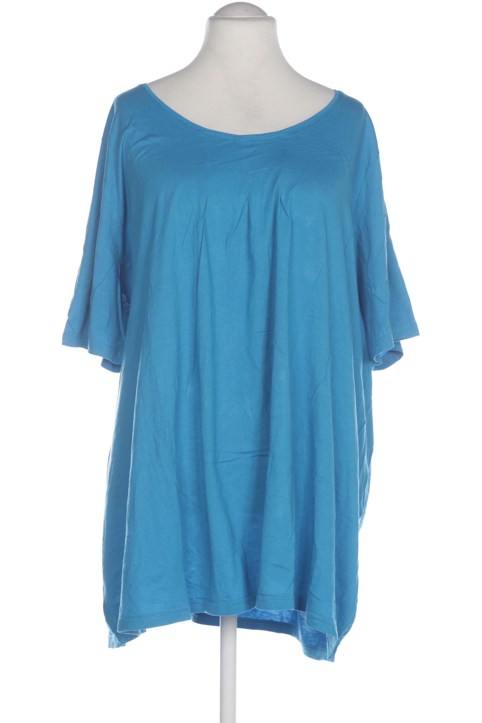 

Ulla Popken Damen T-Shirt, blau, Gr. 58