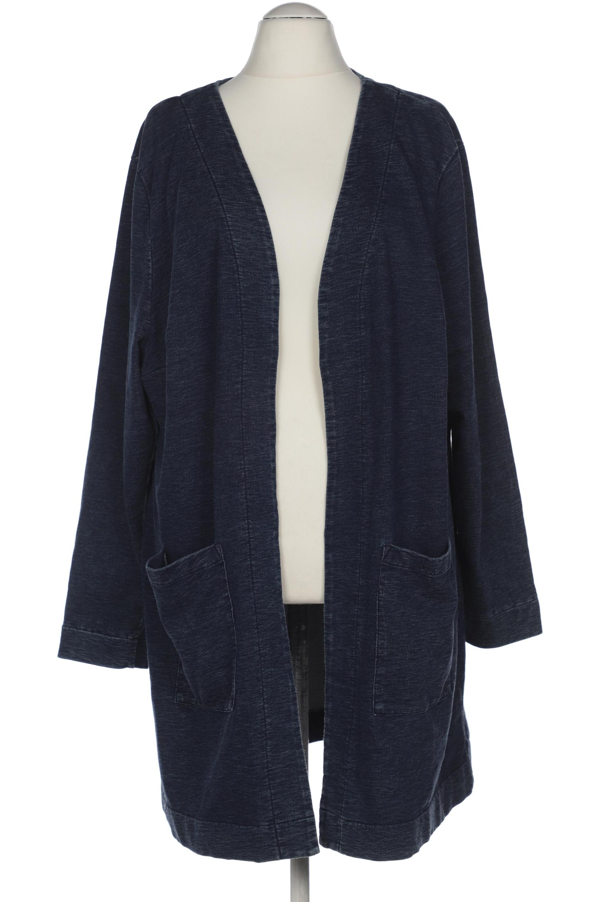 

Ulla Popken Damen Strickjacke, blau, Gr. 54