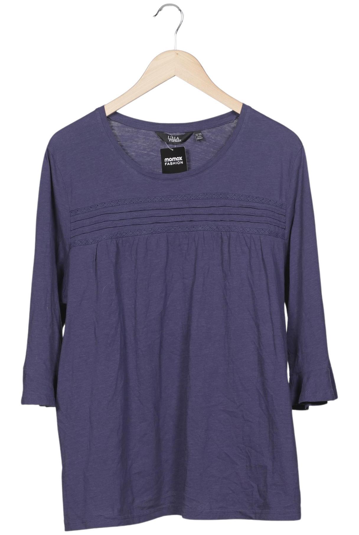 

Ulla Popken Damen Langarmshirt, flieder, Gr. 46