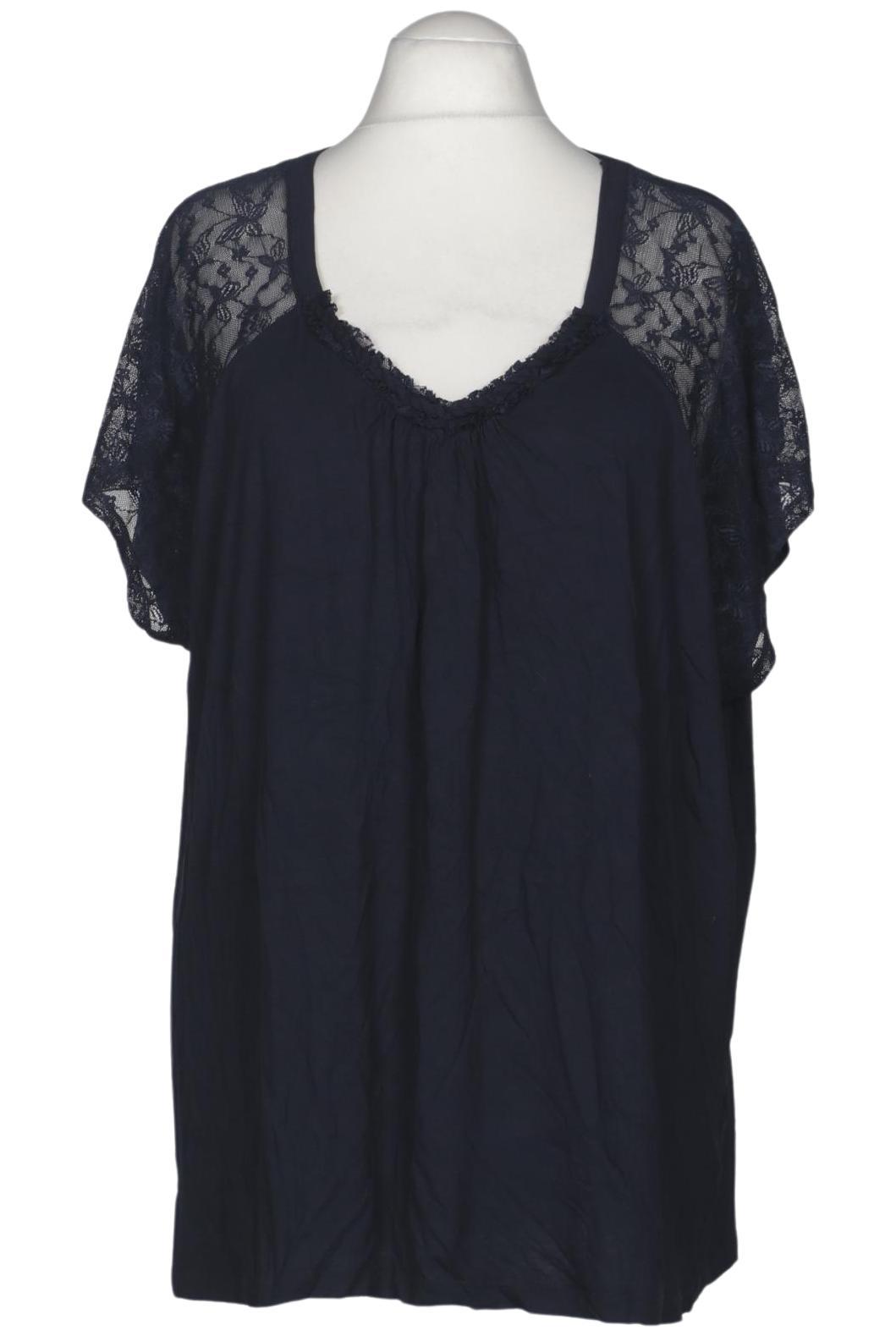 

Ulla Popken Damen T-Shirt, marineblau, Gr. 52