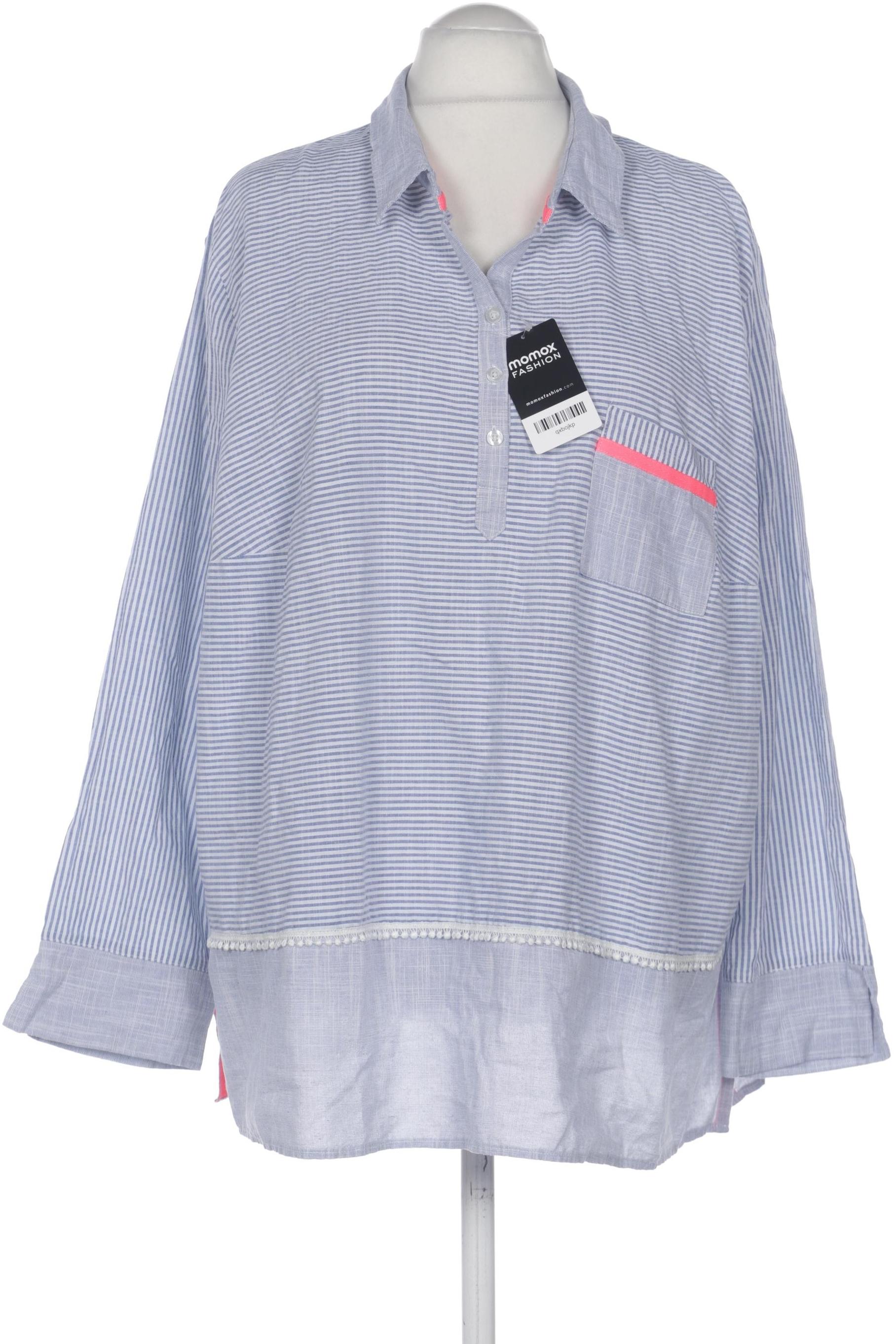 

Ulla Popken Damen Bluse, blau, Gr. 54