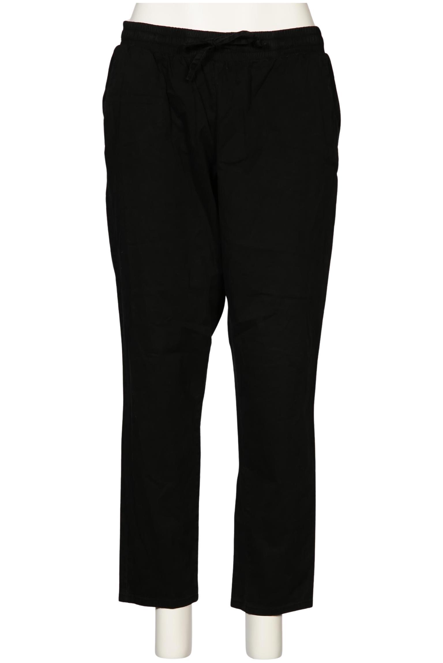 

Ulla Popken Damen Stoffhose, schwarz, Gr. 46
