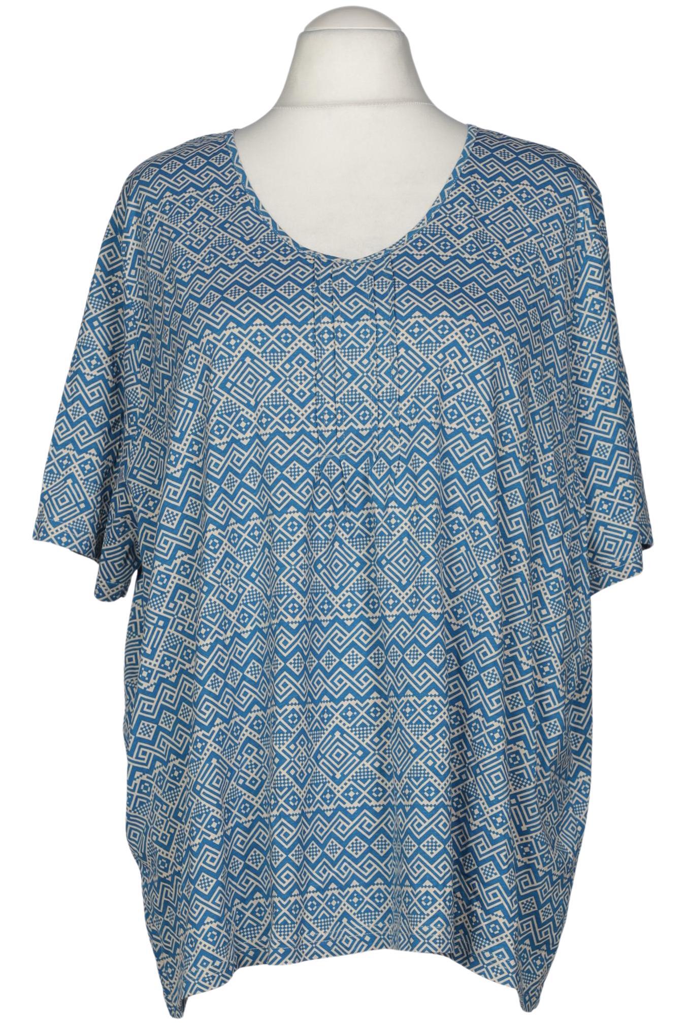 

Ulla Popken Damen T-Shirt, blau, Gr. 54