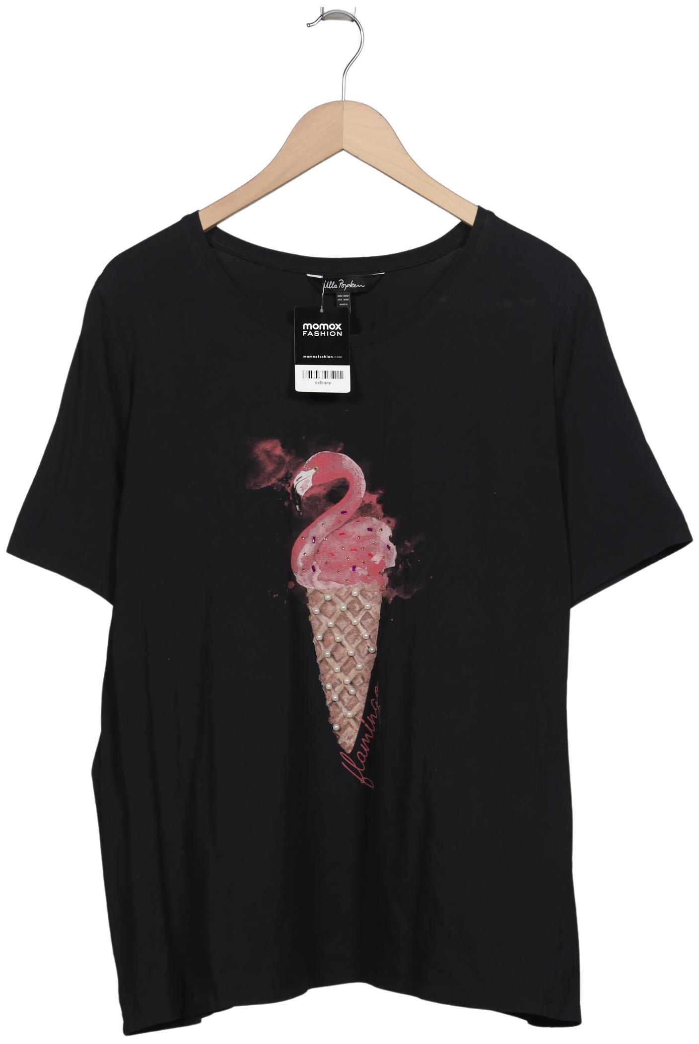 

Ulla Popken Damen T-Shirt, schwarz, Gr. 50