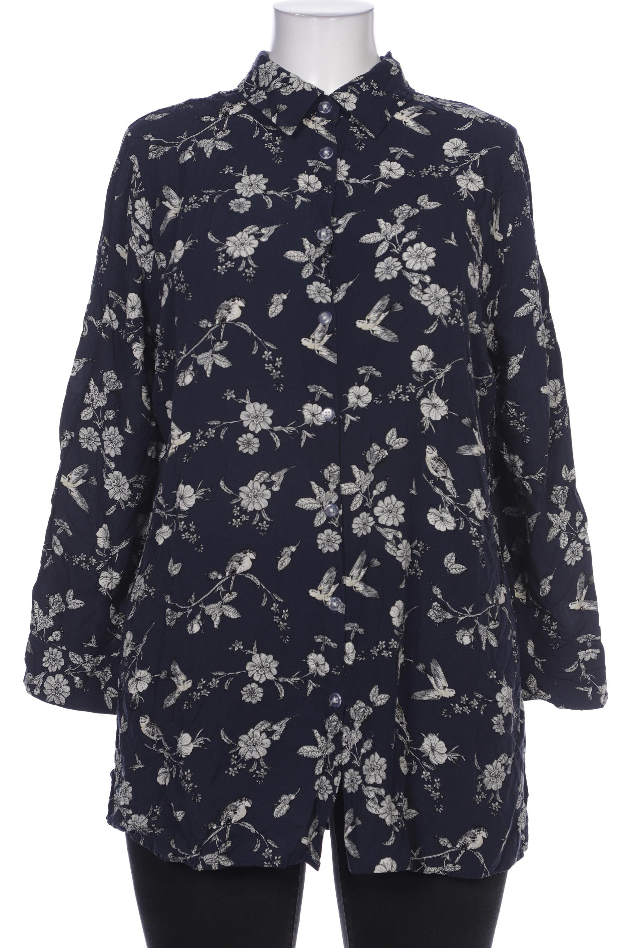 

Ulla Popken Damen Bluse, marineblau, Gr. 46