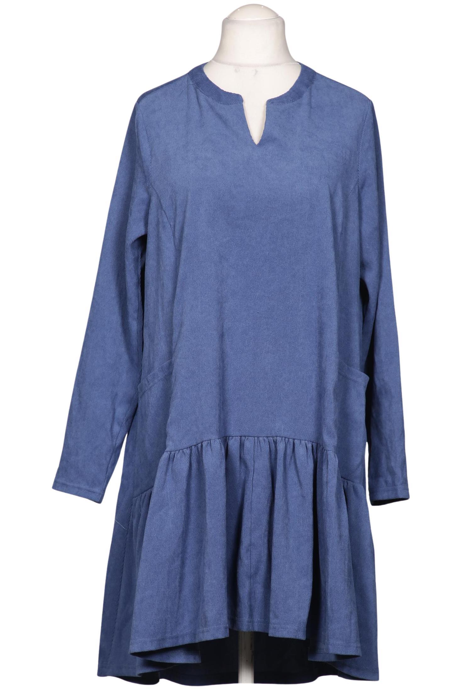 

Ulla Popken Damen Kleid, blau, Gr. 42